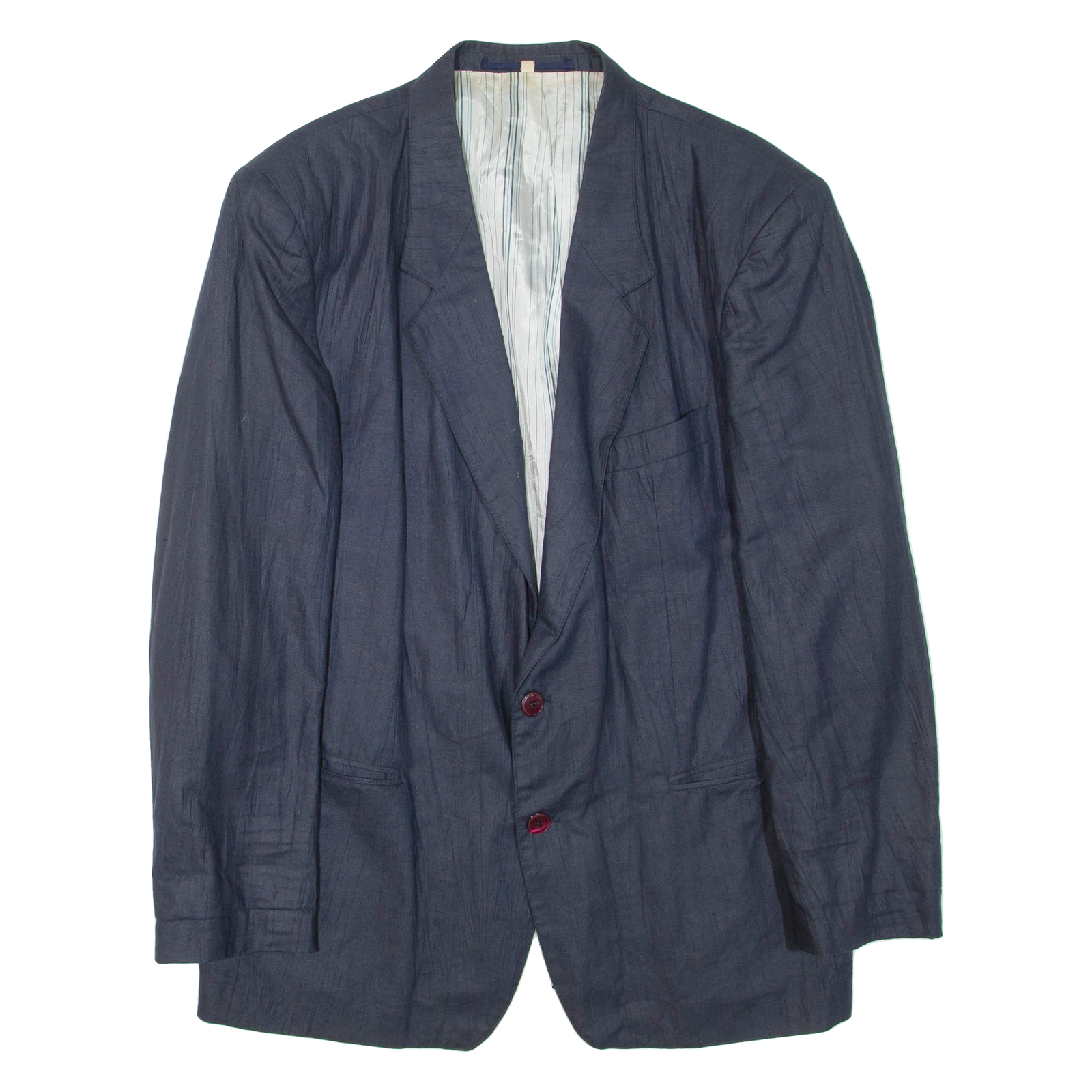 Mens Blazer Jacket Blue L Refurbished - N/A refurbished available on Cerqular