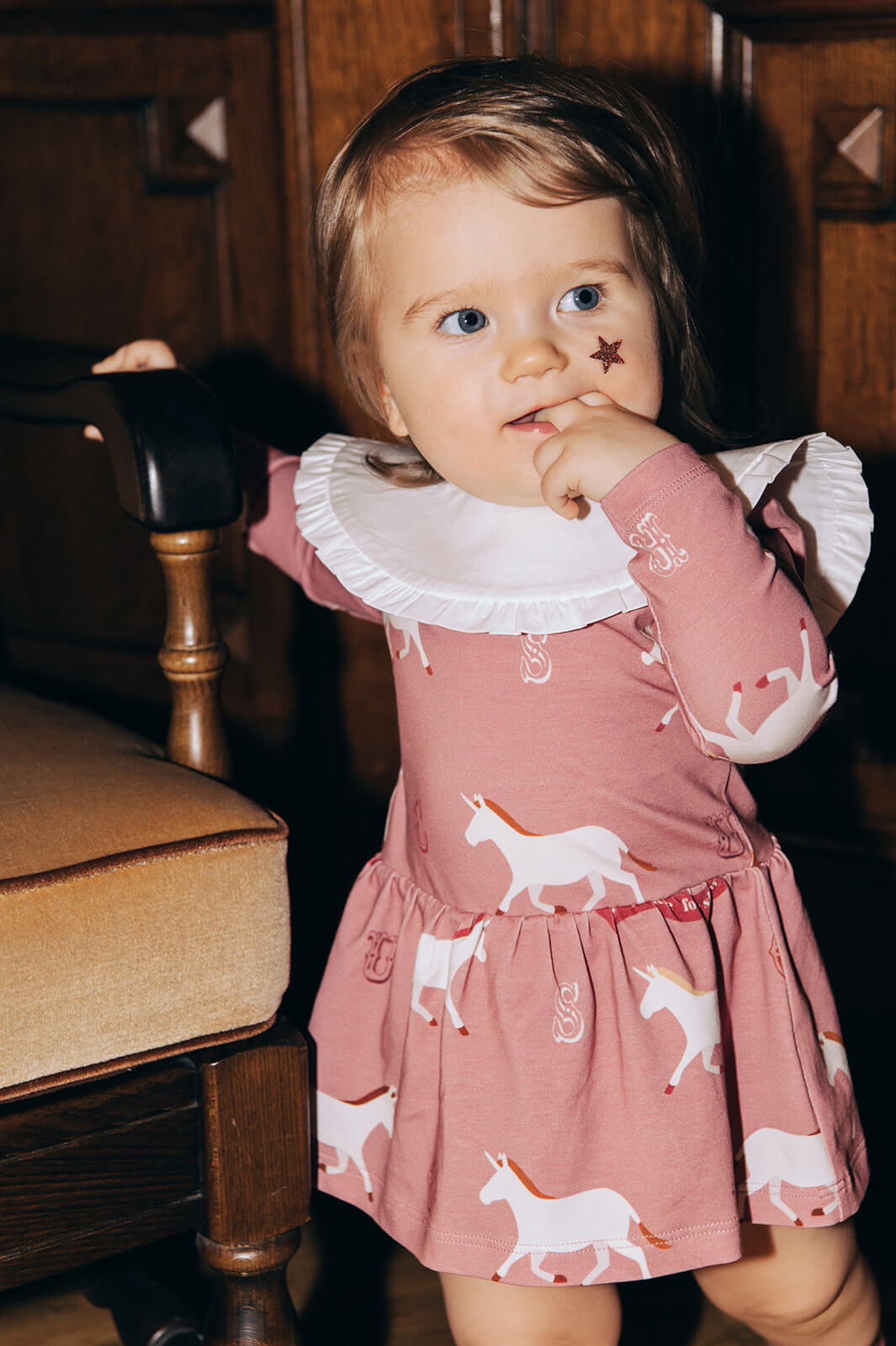 Unicorn baby body dress | Size: 6-12 months Refurbished - N/A (Note: This brand may not be well-known globally refurbished available on Cerqular
