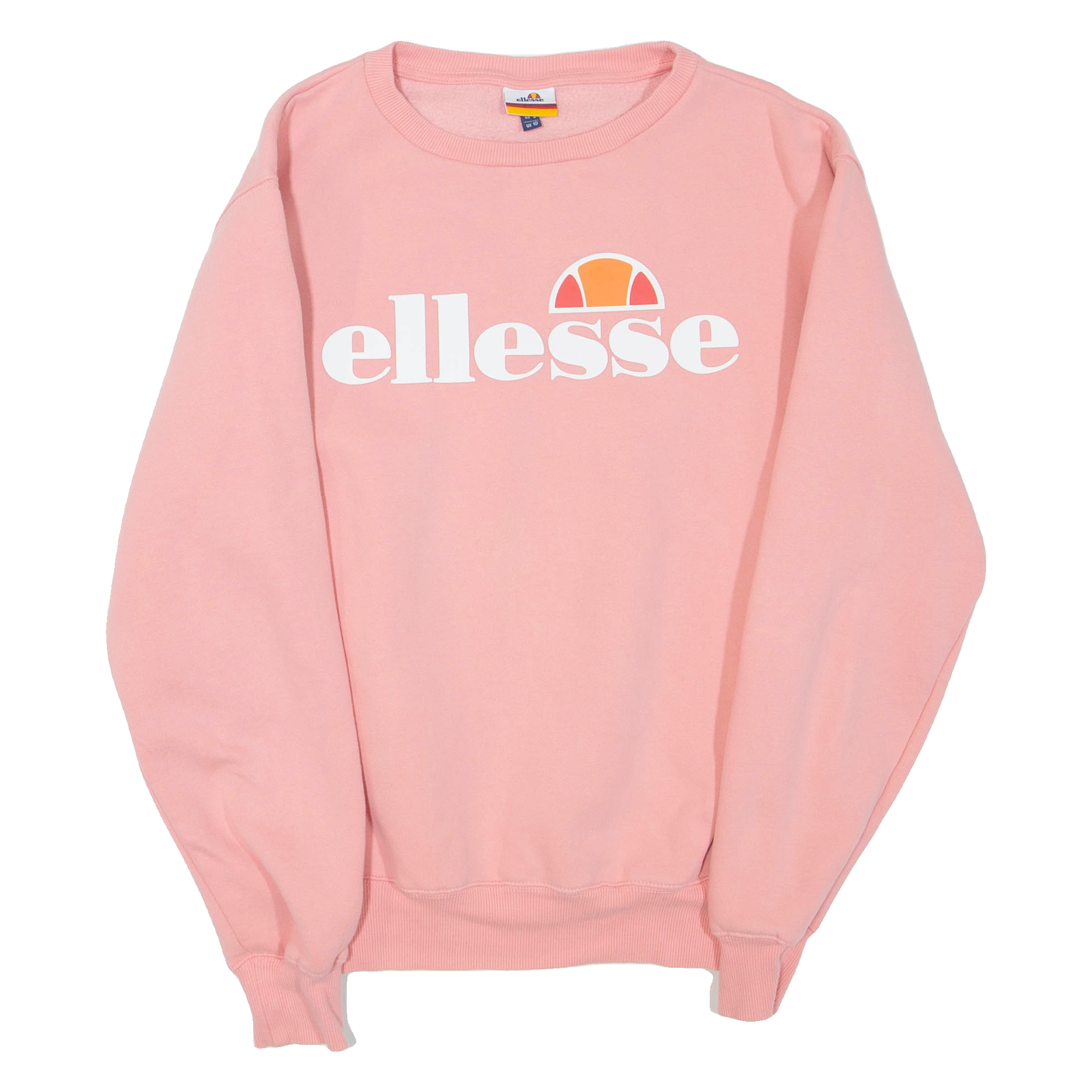ELLESSE Womens Sweatshirt Pink Crew Neck UK 10 Refurbished - N/A refurbished available on Cerqular