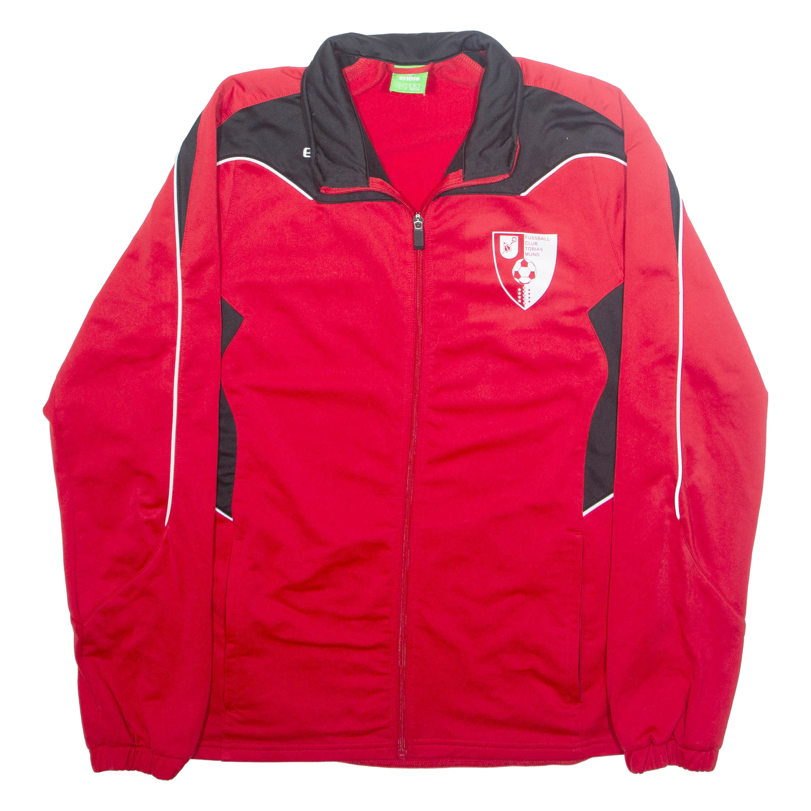 ERIMA Fussball Club Mens Track Jacket Red XL Refurbished - N/A refurbished available on Cerqular