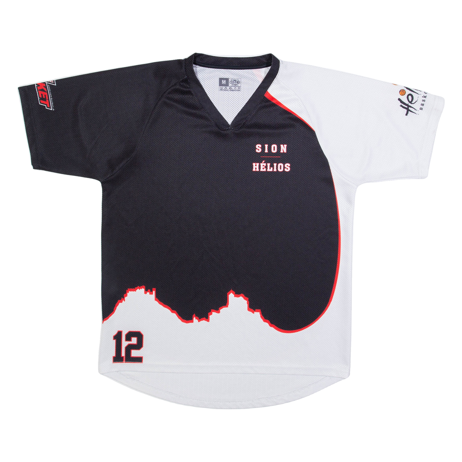 Sion Helios Basketball Mens Jersey Black V-Neck M Refurbished - N/A refurbished available on Cerqular