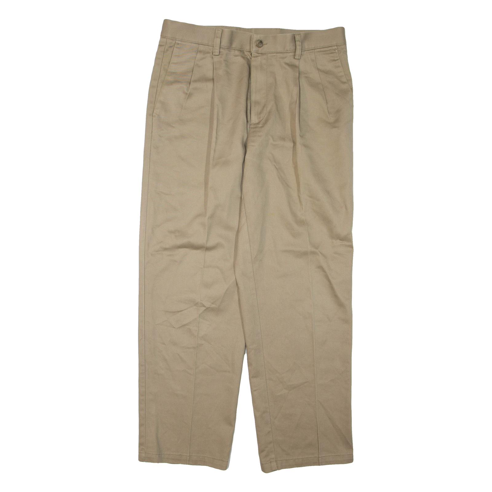 DOCKERS Mens Trousers Brown Regular Tapered W33 L30 Refurbished - N/A refurbished available on Cerqular