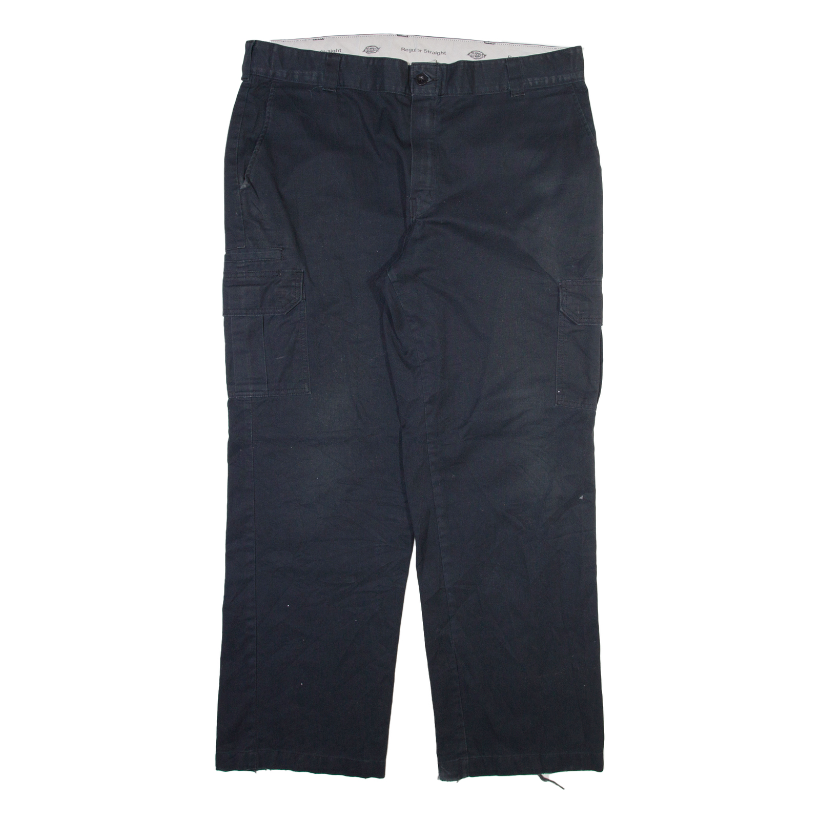 DICKIES Cargo Mens Trousers Black Regular Straight W40 L31 Refurbished - N/A refurbished available on Cerqular