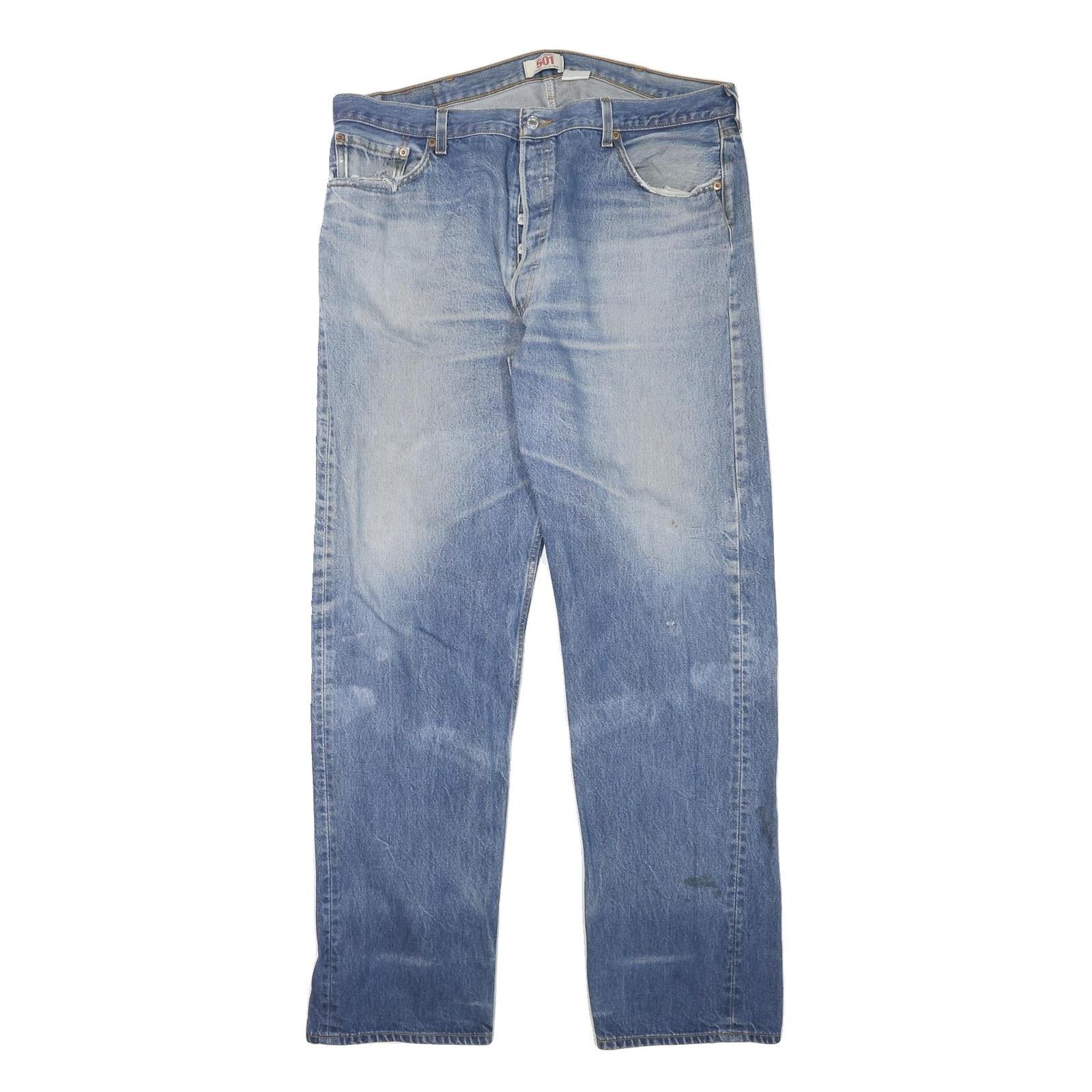Buy LEVI'S 501 Mens Jeans Blue Regular Straight Denim Light W38 L33 Classic Button Refurbished - $32.49 LEVI'S 501 Mens Jeans Blue Regular Straight Denim Light W38 L33 Classic Button Refurbished - N/A refurbished available on Cerqular