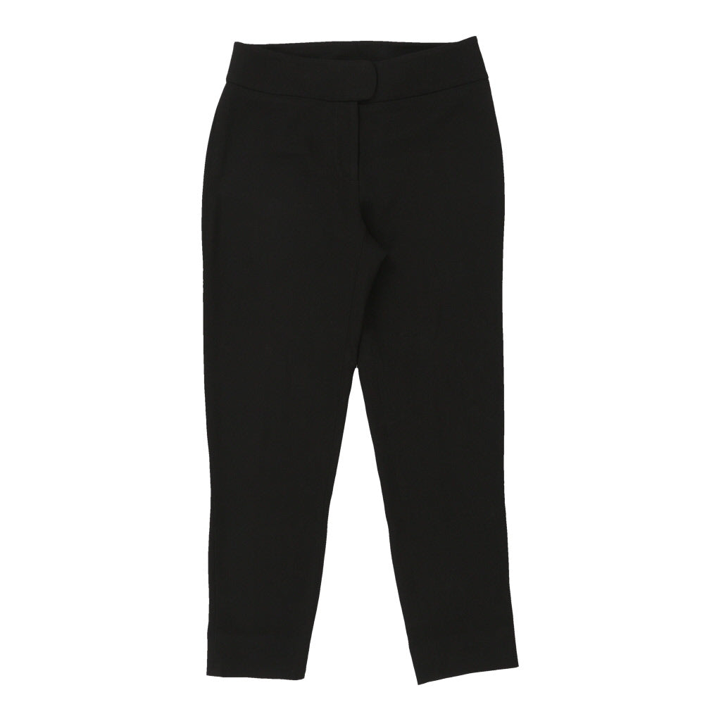 Boutique Moschino Trousers - 30W UK 10 Black Cotton | Size: UK 10 Refurbished - N/A (Preloved Designer is not a specific brand, it refurbished available on Cerqular