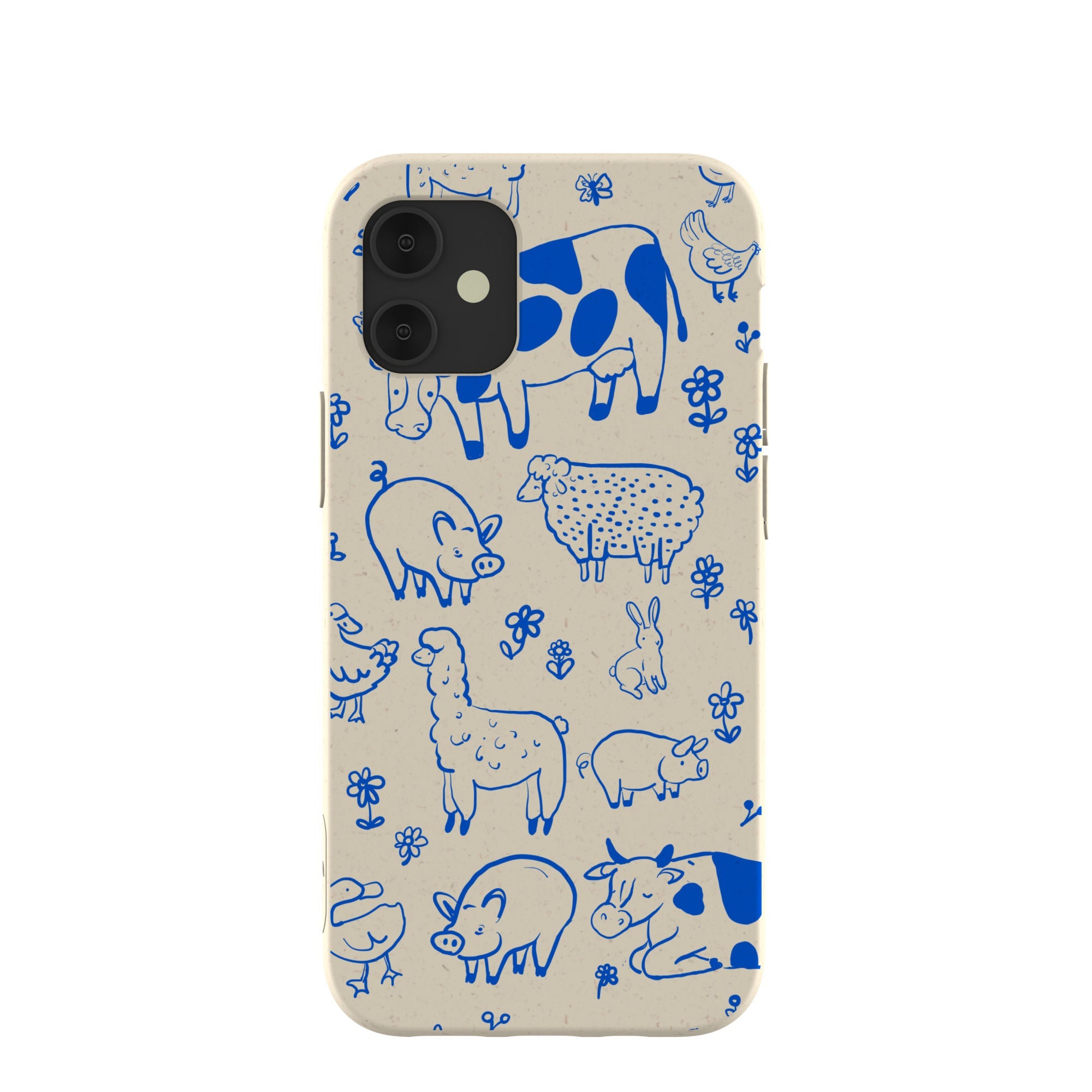 London Fog Happy Farmyard iPhone 12 Mini Case Refurbished - Pela Case refurbished available on Cerqular