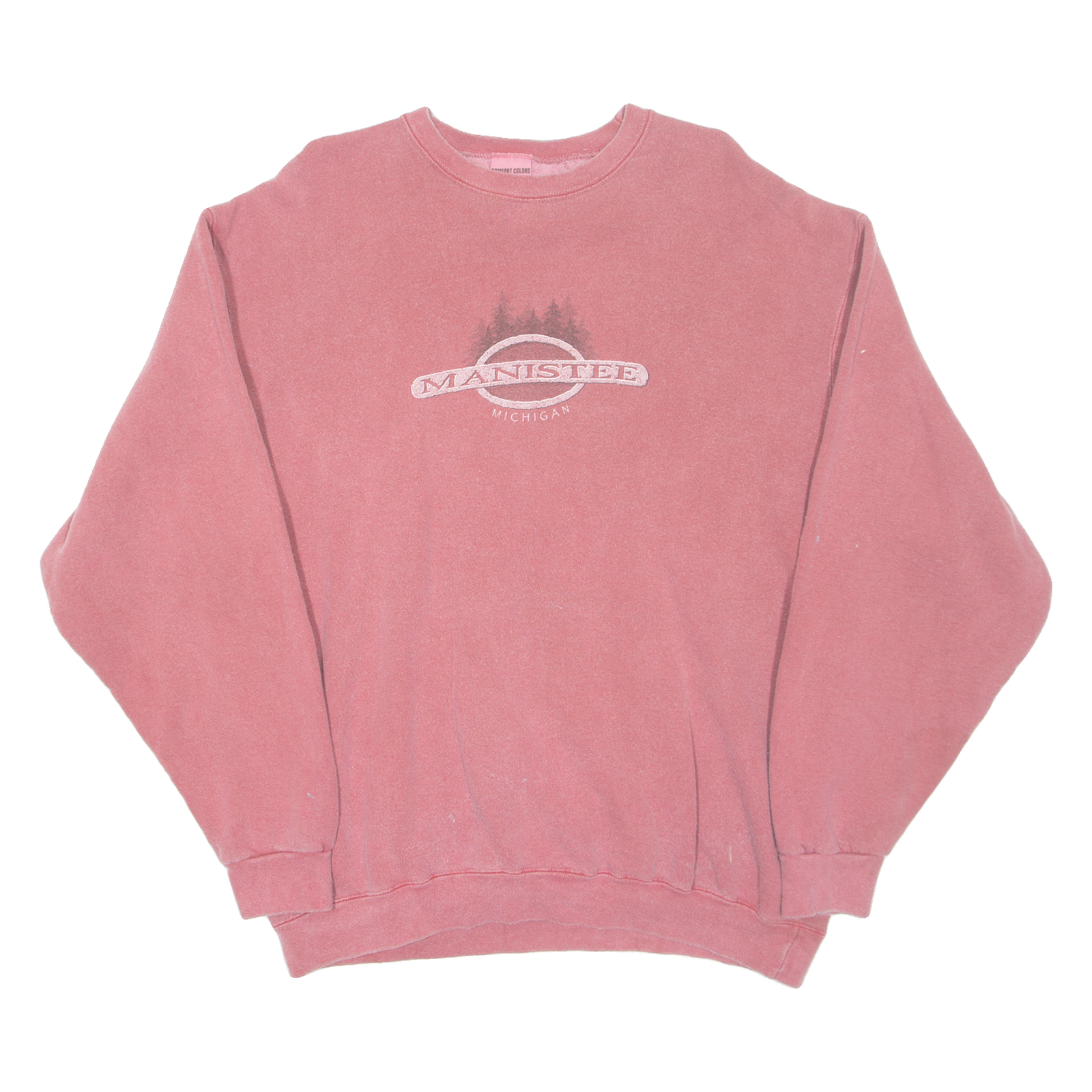 COMFORT COLOURS Manistee Mens Sweatshirt Red USA L Refurbished - N/A refurbished available on Cerqular