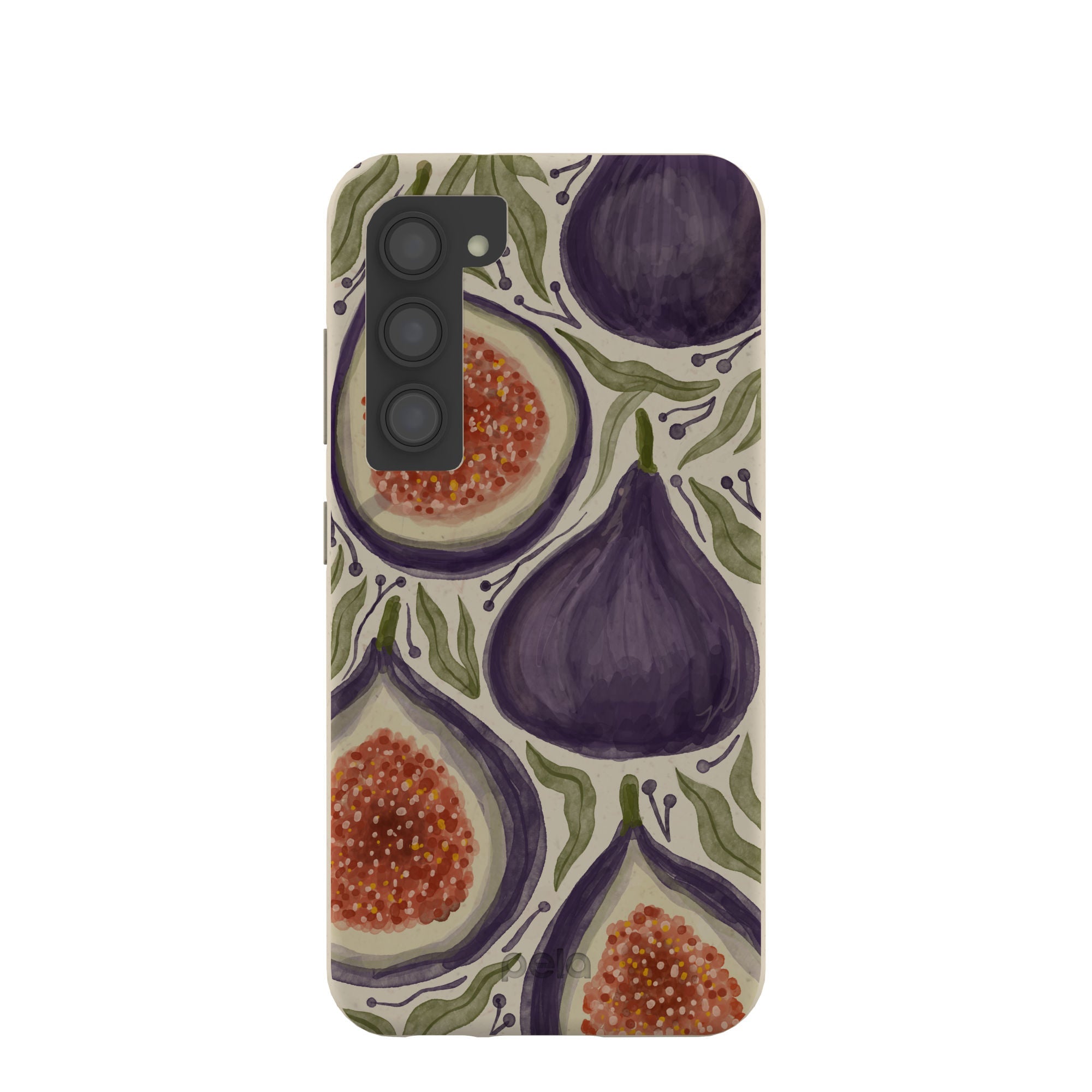 London Fog Fig Season Samsung Galaxy S23 Case Refurbished - Pela Case refurbished available on Cerqular