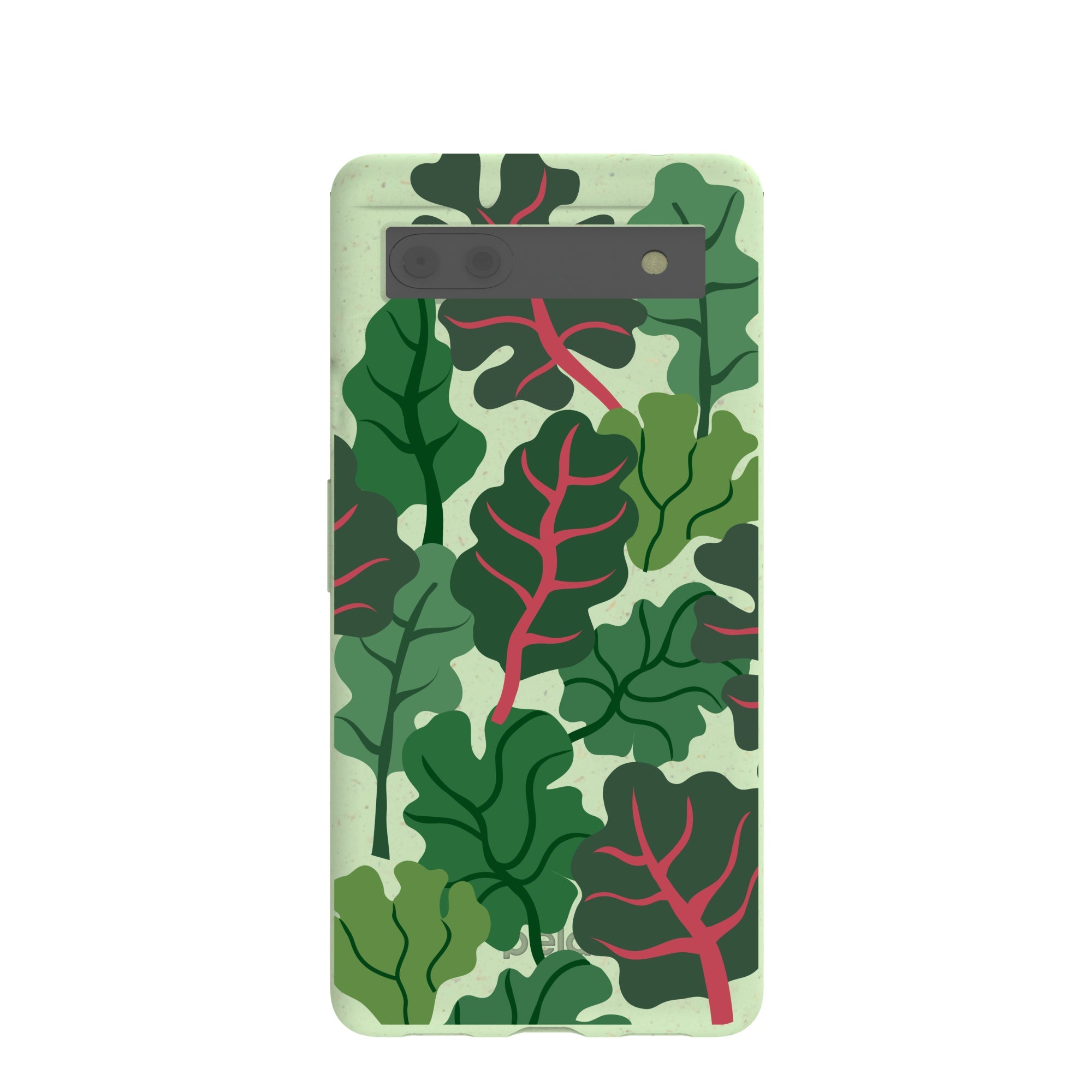 Sage Green Leafy Greens Google Pixel 6a Case Refurbished - Pela Case refurbished available on Cerqular