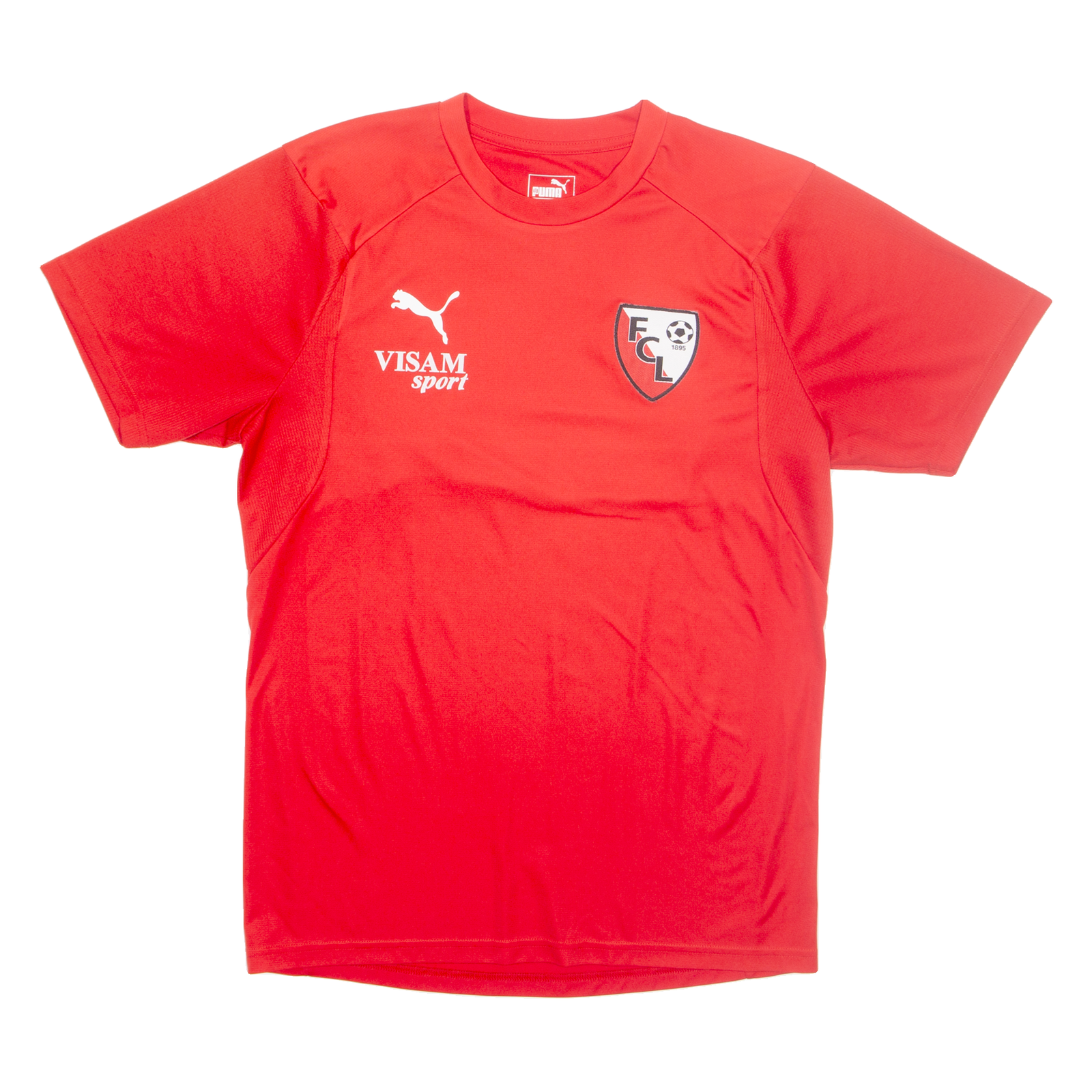 PUMA FCL Mens Football Shirt T-Shirt Red M Refurbished - N/A refurbished available on Cerqular