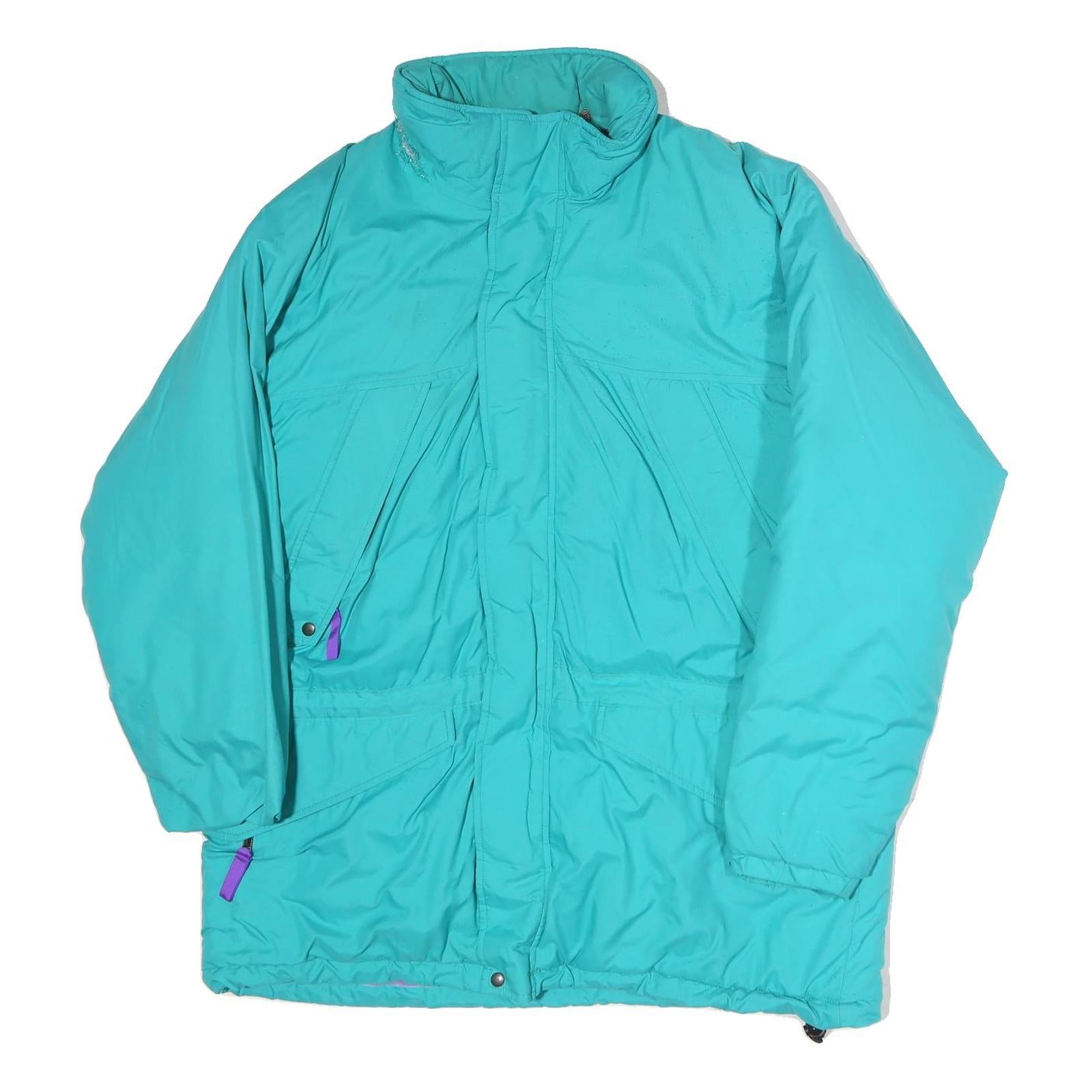 MOUNTAIN EQUIPMENT Mens Turquoise Jacket L Polyester Plain Outdoor Zip Pocket Refurbished - N/A refurbished available on Cerqular