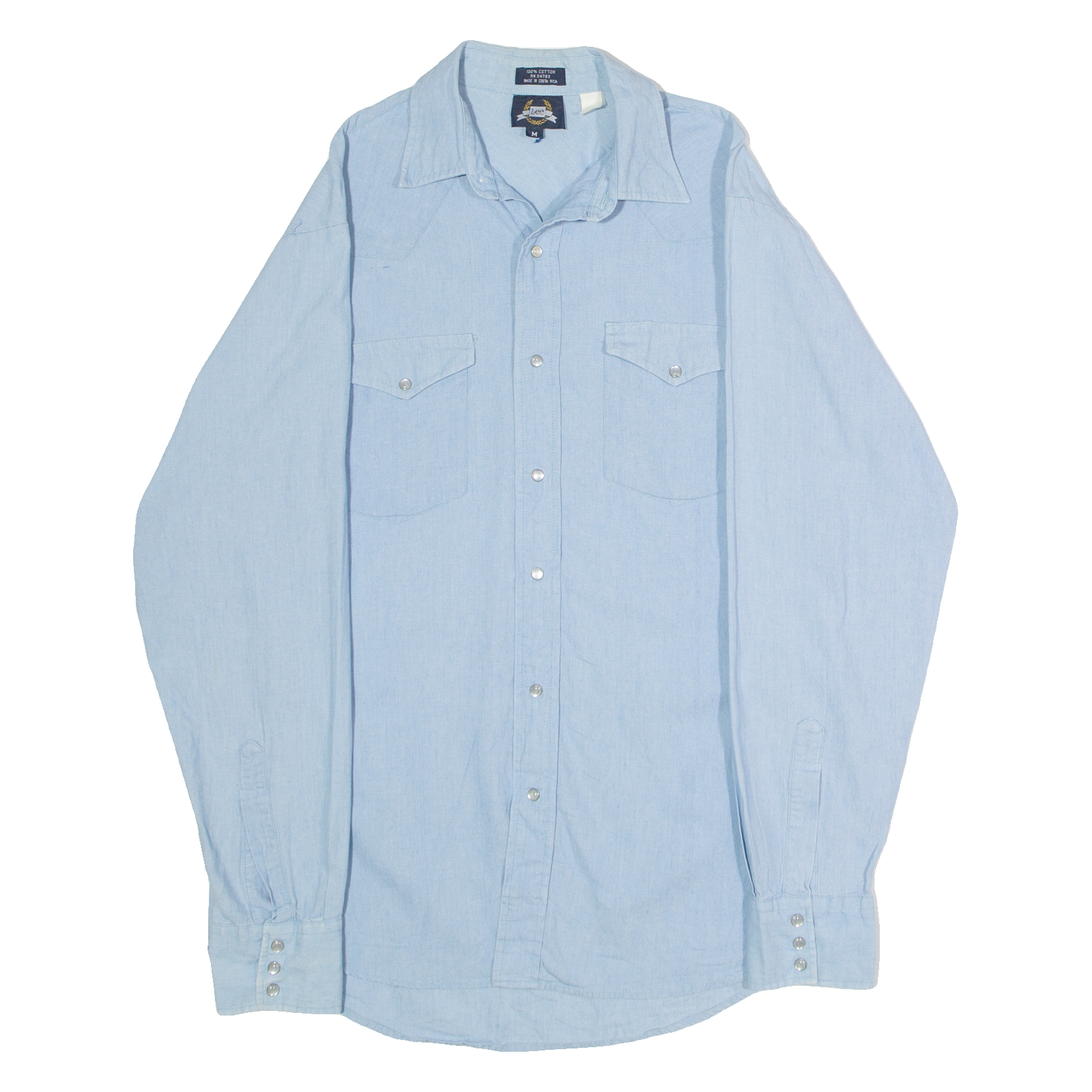 Buy LEE Western Mens Plain Shirt Blue 90s Long Sleeve M Refurbished - $27.29 LEE Western Mens Plain Shirt Blue 90s Long Sleeve M Refurbished - N/A refurbished available on Cerqular
