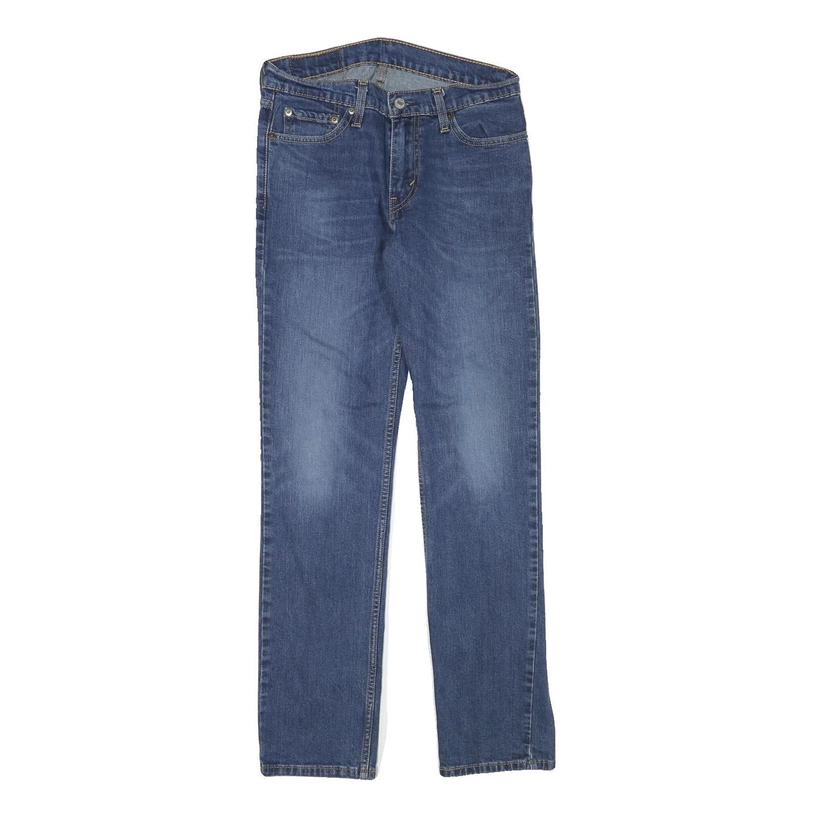 LEVI'S Mens Slim Blue Jeans Denim Regular W28 L30 Classic Fit Zip Closure Refurbished - N/A refurbished available on Cerqular