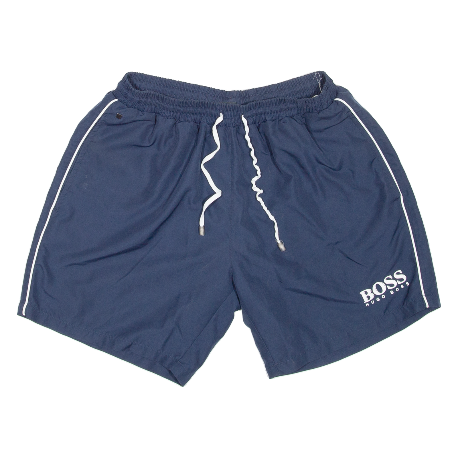 BOSS HUGO BOSS Mens Swimming Shorts Blue S W24 Refurbished - N/A refurbished available on Cerqular