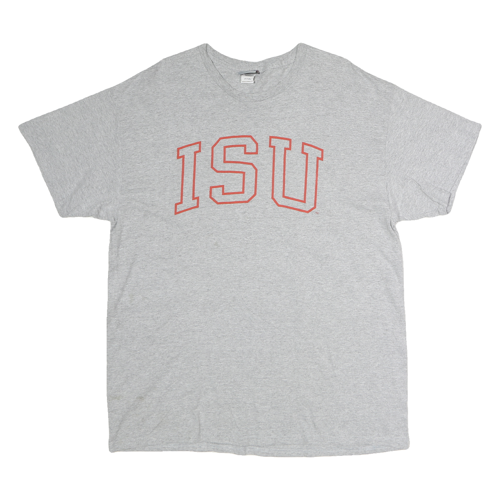 Buy MV SPORT Mens Grey XL Cotton Plain Short Sleeve Crew Neck T-Shirt ISU Logo Refurbished - $11.69 MV SPORT Mens Grey XL Cotton Plain Short Sleeve Crew Neck T-Shirt ISU Logo Refurbished - N/A refurbished available on Cerqular