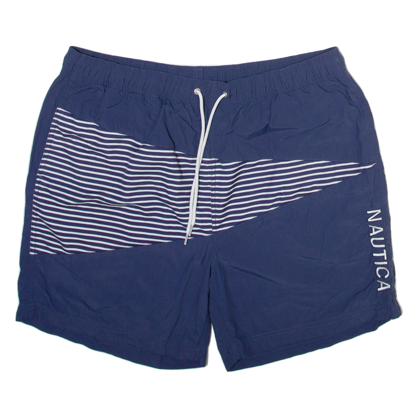 NAUTICA Mens Swimming Shorts Blue Relaxed XL W36 Refurbished - N/A refurbished available on Cerqular