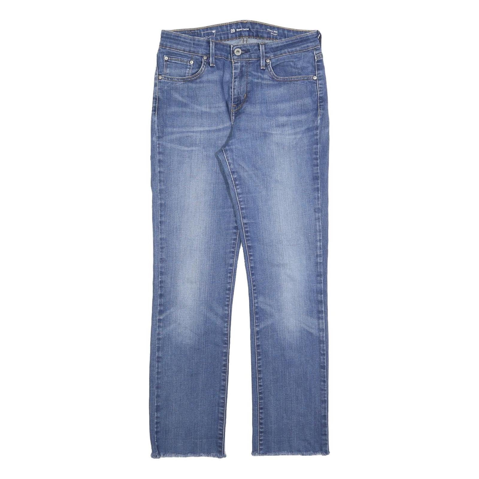 Buy LEVI'S Womens Jeans Blue Slim Straight Denim Light W29 L28 Raw Hem Zip Closure Refurbished - $41.59 LEVI'S Womens Jeans Blue Slim Straight Denim Light W29 L28 Raw Hem Zip Closure Refurbished - N/A refurbished available on Cerqular