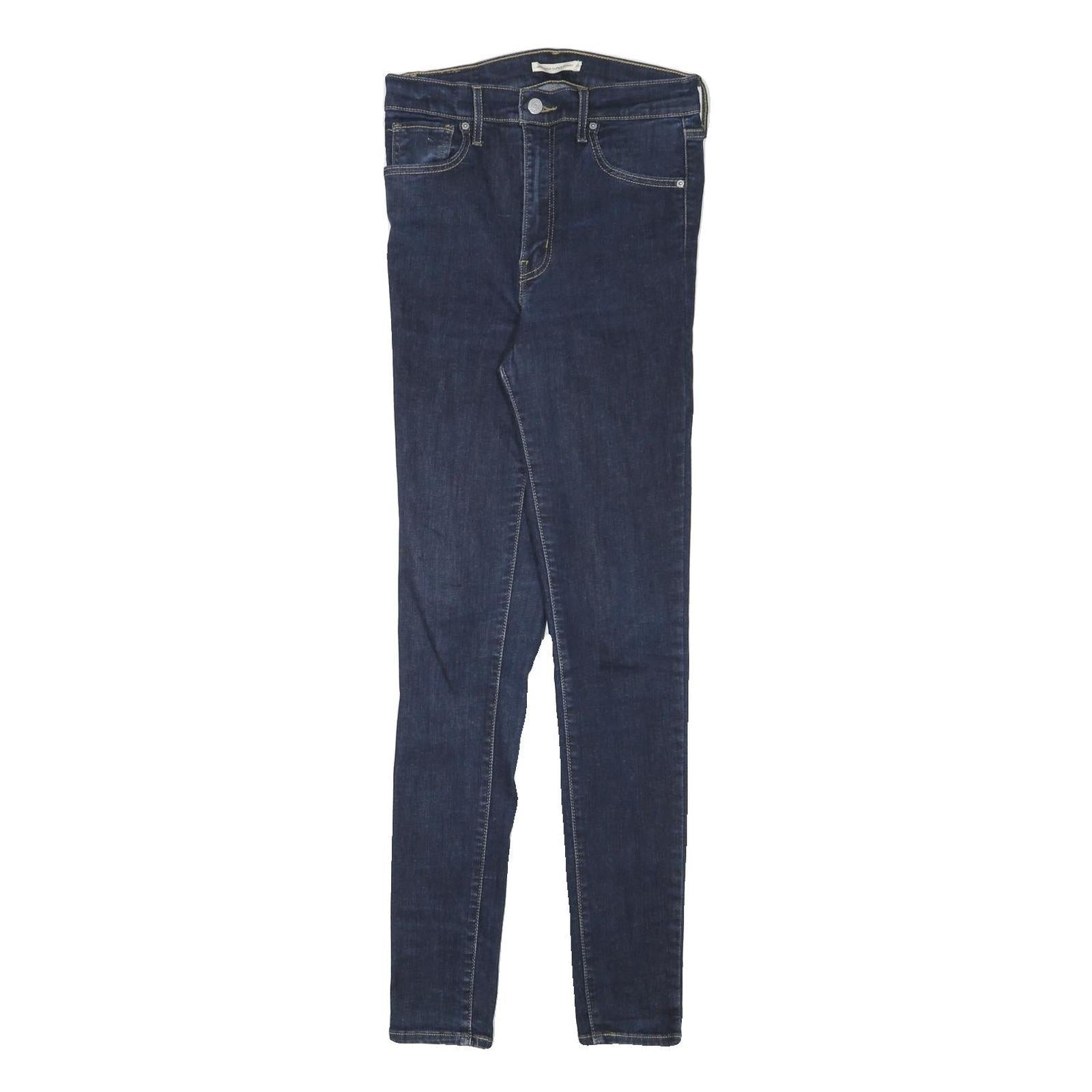 LEVI'S Womens Jeans Blue Slim Skinny Denim Woven W26 L30 Classic Cotton Blend Refurbished - N/A refurbished available on Cerqular