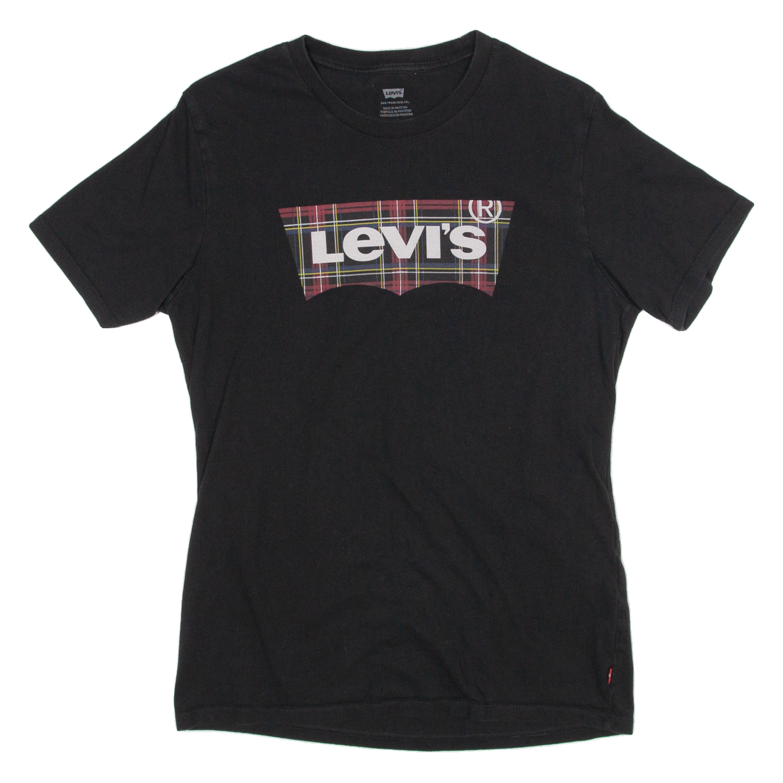 LEVI'S Womens T-Shirt Black S Refurbished - N/A refurbished available on Cerqular