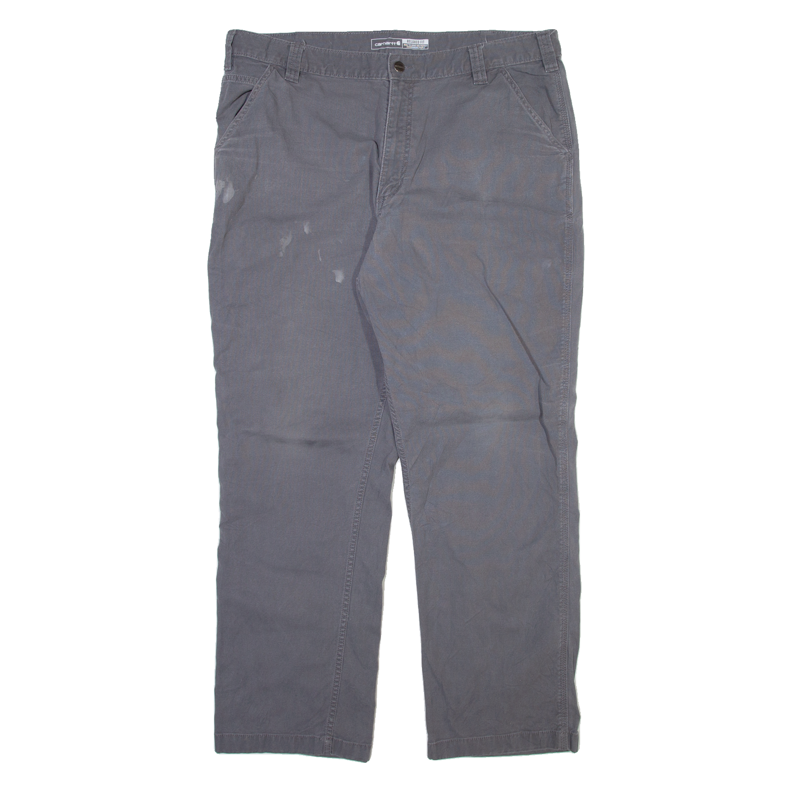 CARHARTT Mens Trousers Grey Relaxed Straight W40 L32 Refurbished - N/A refurbished available on Cerqular