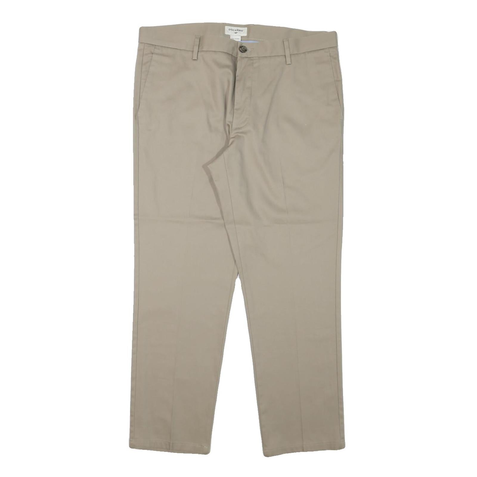 Buy DOCKERS Mens Regular Fit Beige Cotton Blend Straight Leg Trousers W36 L29 Refurbished - $33.79 DOCKERS Mens Regular Fit Beige Cotton Blend Straight Leg Trousers W36 L29 Refurbished - N/A refurbished available on Cerqular