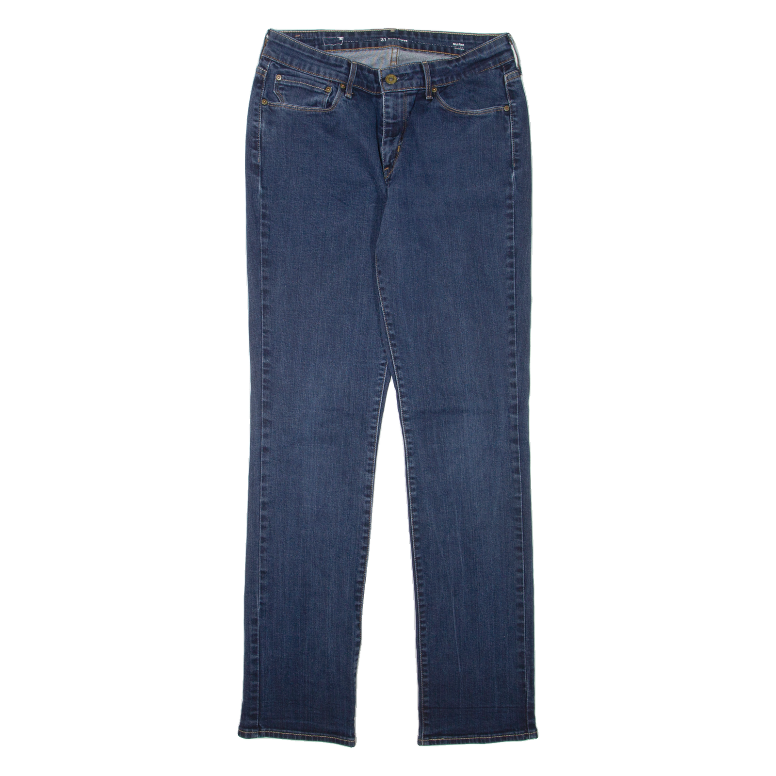Buy LEVI'S Mid Rise Womens Jeans Blue Regular Straight W27 L31 Refurbished - $36.39 LEVI'S Mid Rise Womens Jeans Blue Regular Straight W27 L31 Refurbished - N/A refurbished available on Cerqular