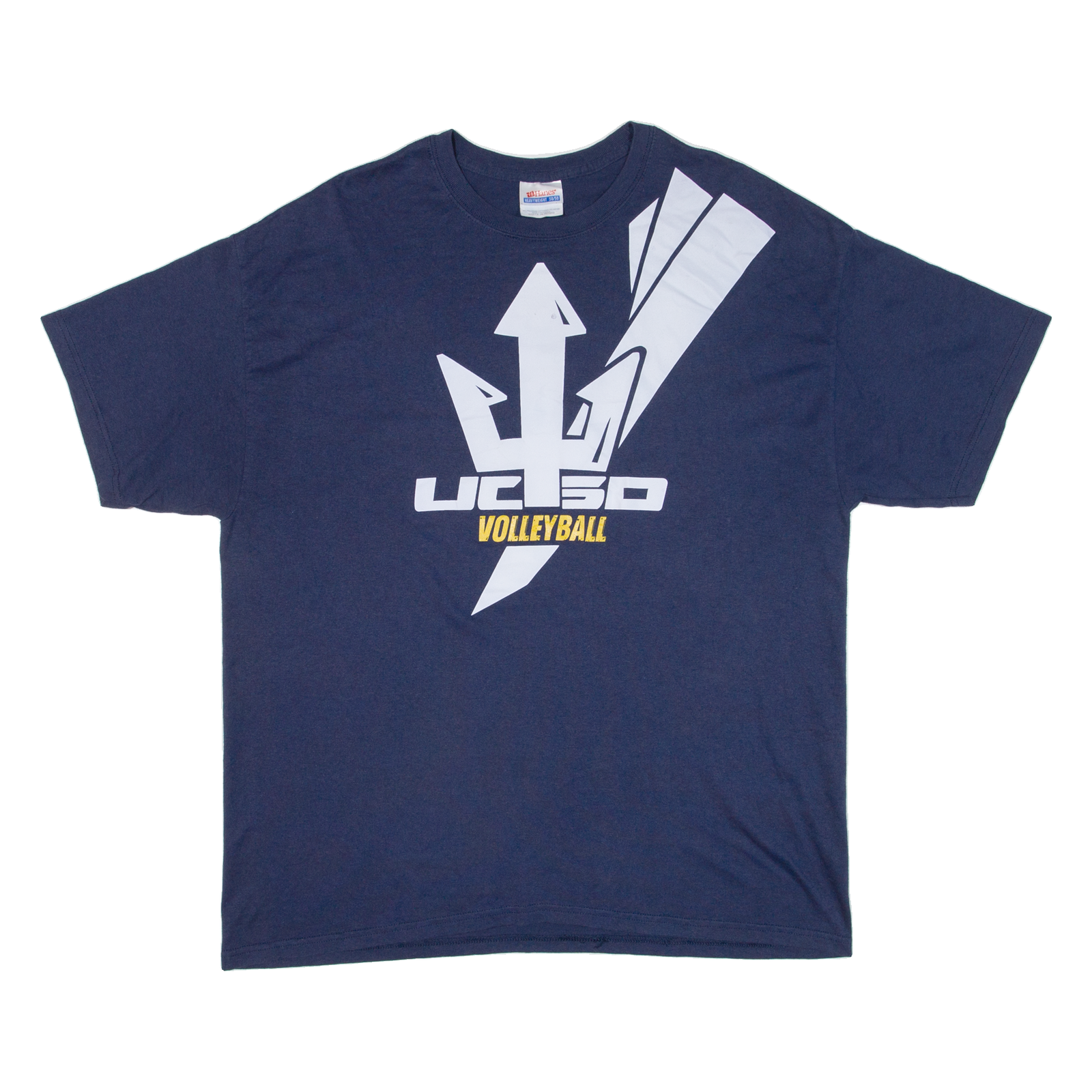 HANES Ucsd Volleyball Mens T-Shirt Blue USA XL Refurbished - N/A refurbished available on Cerqular