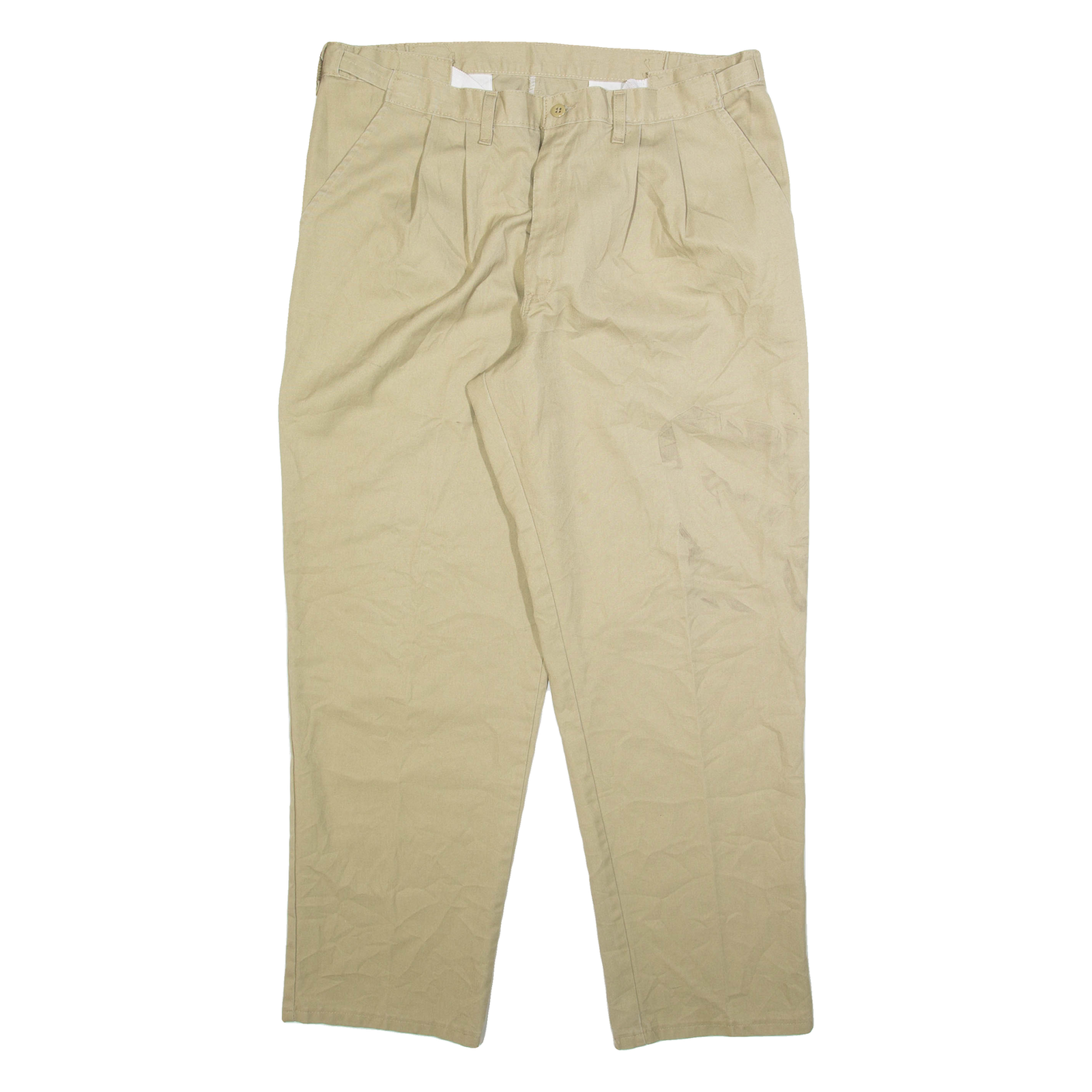 DICKIES Mens Trousers Beige Relaxed Tapered W36 L29 Refurbished - N/A refurbished available on Cerqular