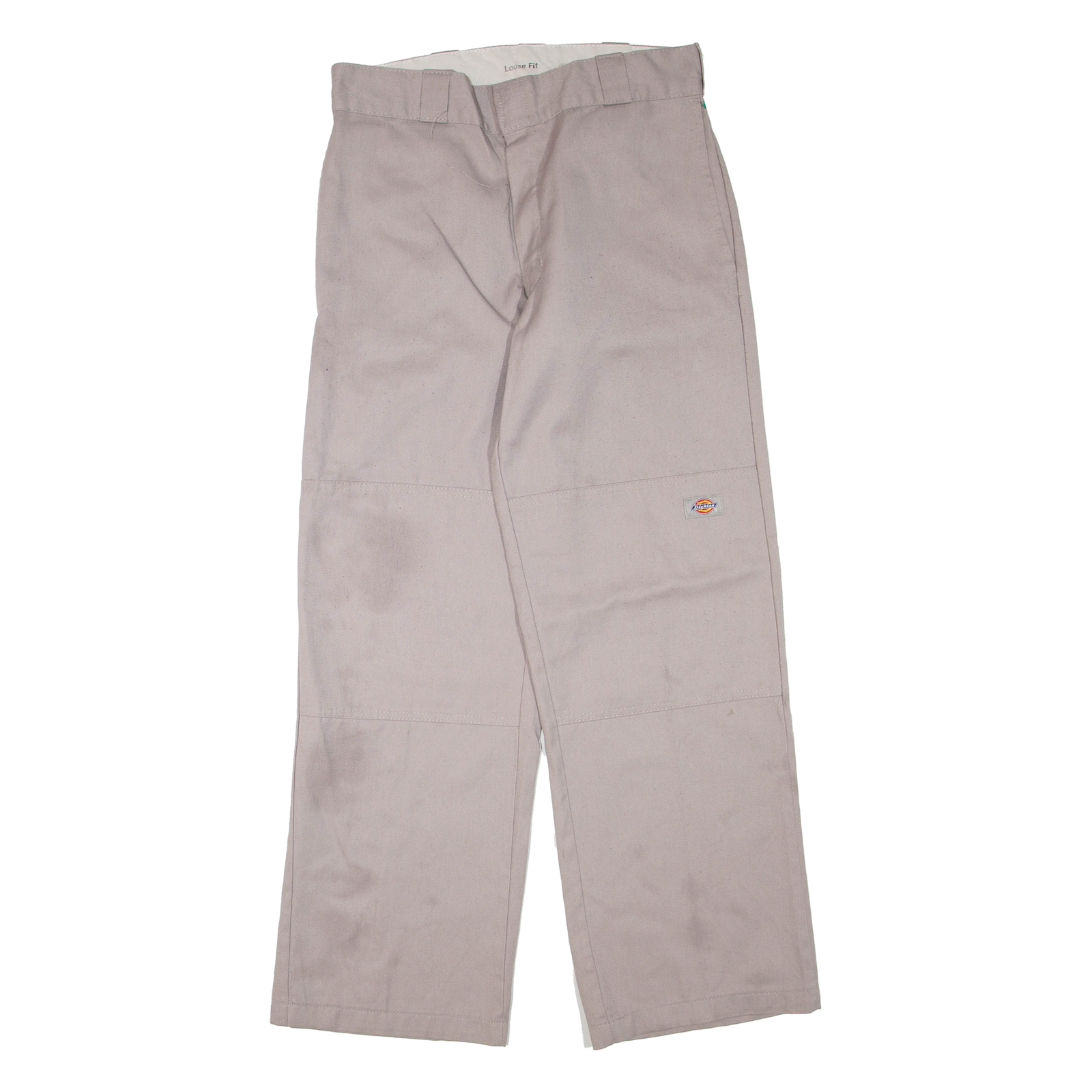 DICKIES Womens Trousers Grey Regular Straight W30 L30 Refurbished - N/A refurbished available on Cerqular