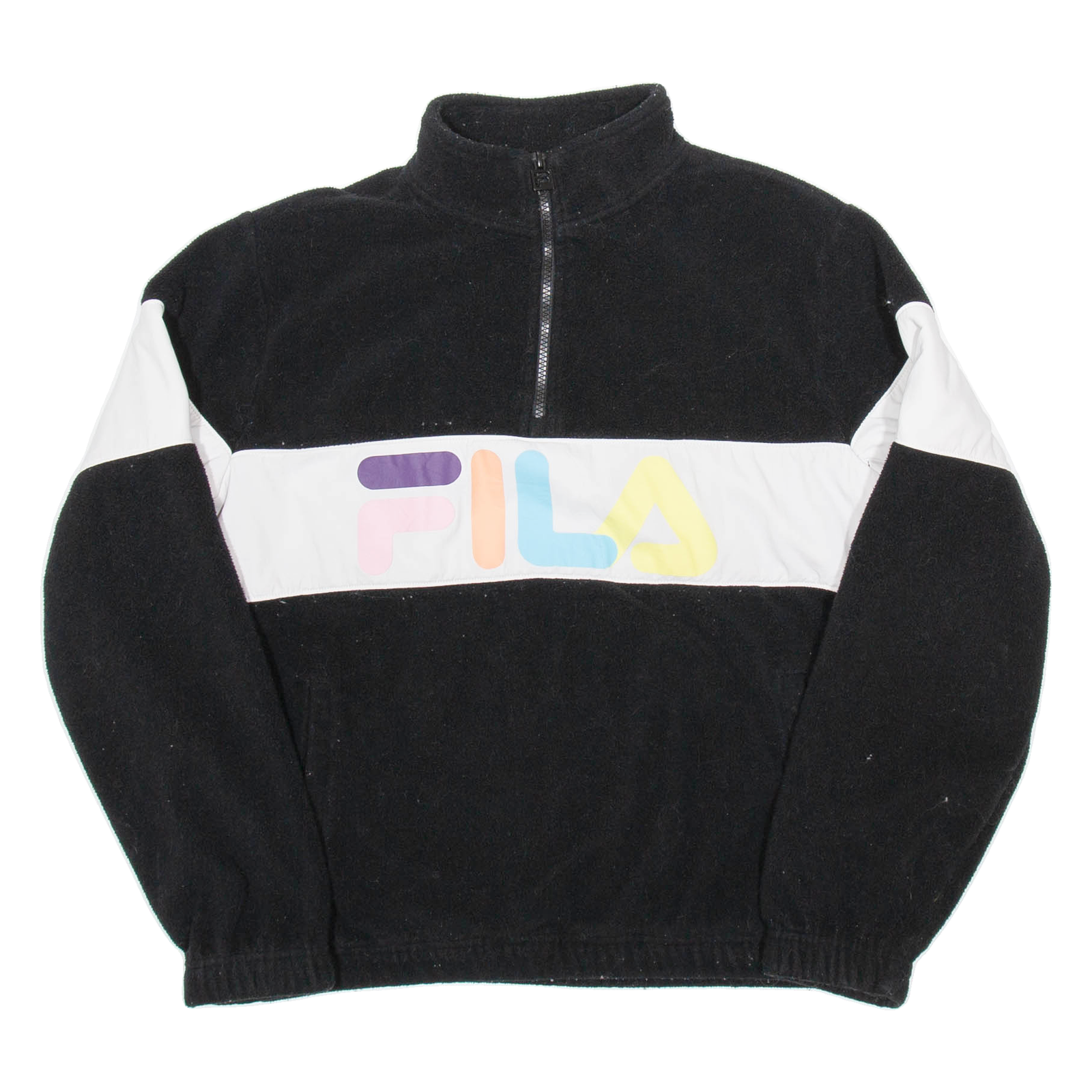 FILA Womens Fleece Jacket Black S Refurbished - N/A refurbished available on Cerqular