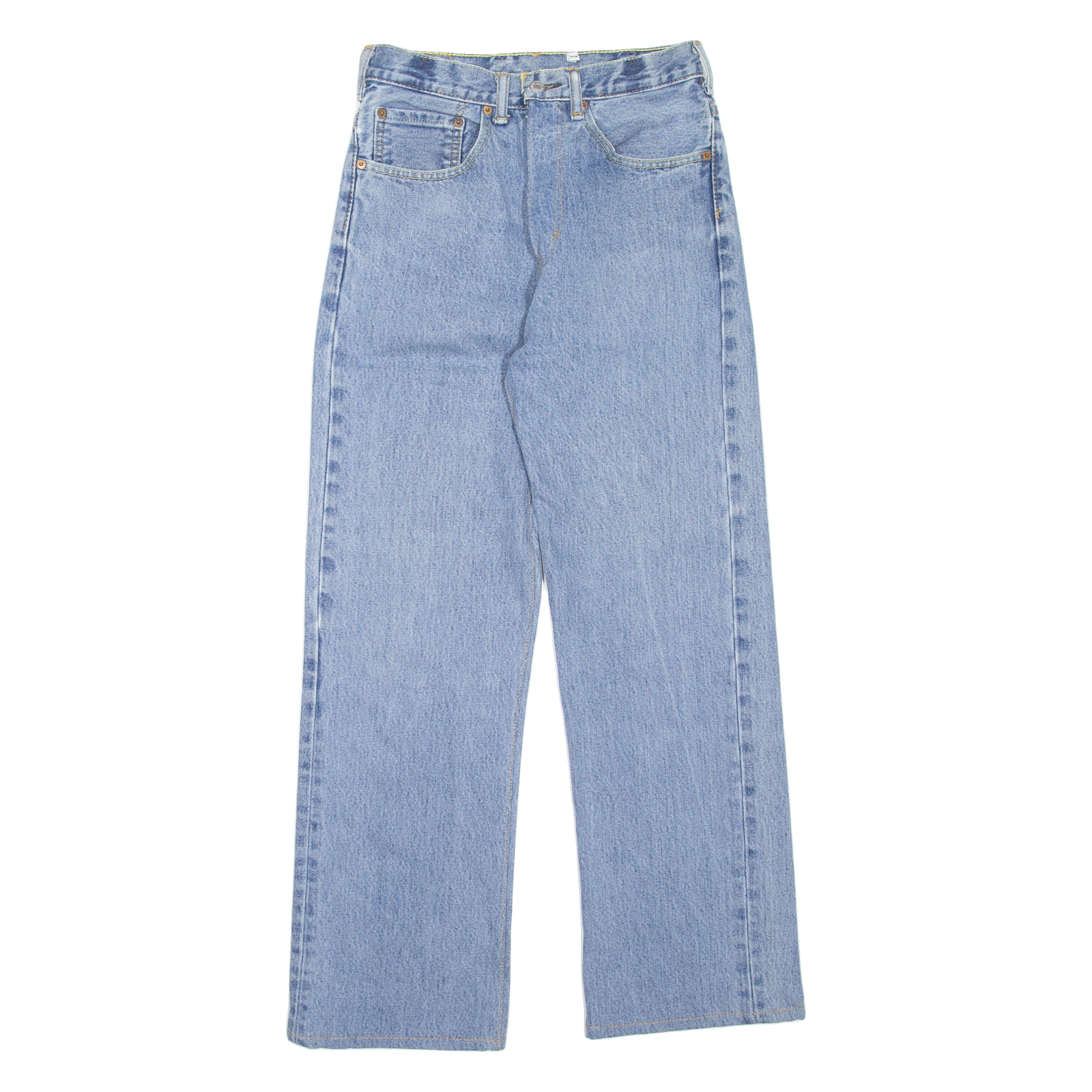 LEVI'S Mens Jeans Blue Regular Straight W27 L29 Refurbished - N/A refurbished available on Cerqular