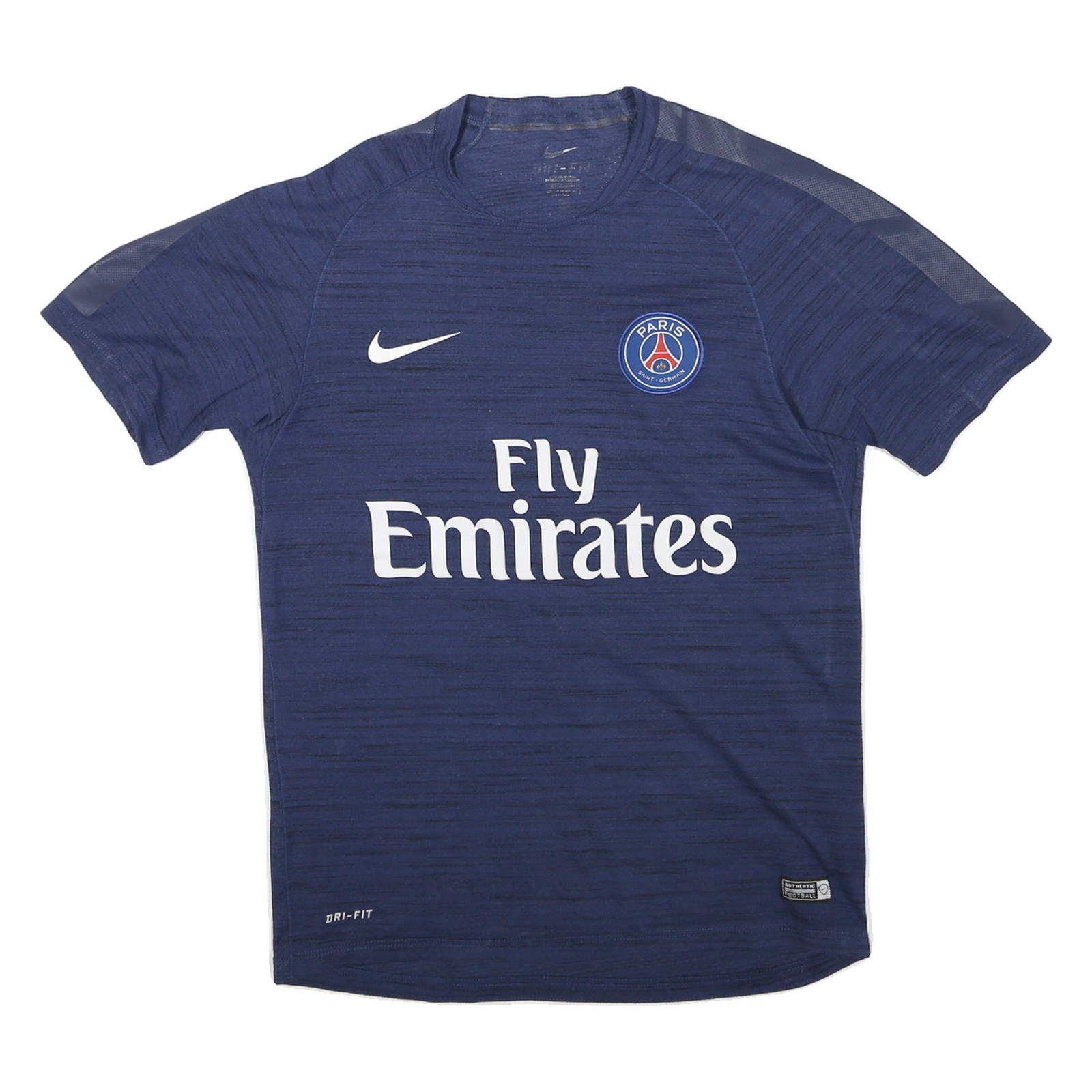 NIKE Mens Blue Paris Saint Germain Football Shirt S Short Sleeve Crew Neck Fly Refurbished - N/A refurbished available on Cerqular