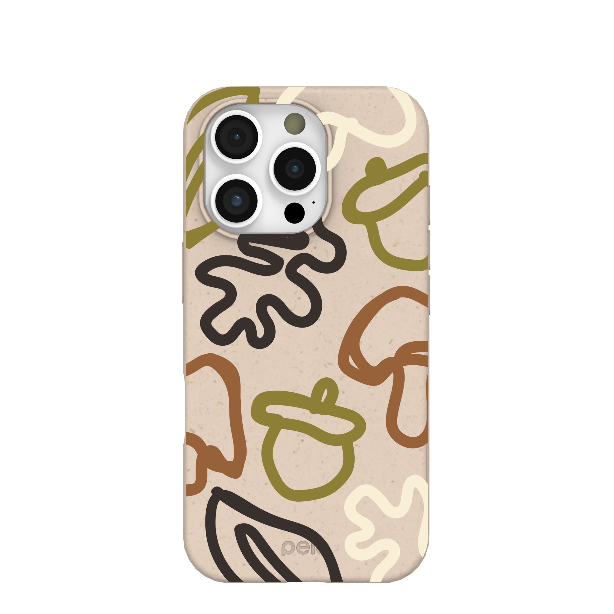 Seashell Forest Gems iPhone 16 Pro Case Refurbished - Pela Case refurbished available on Cerqular