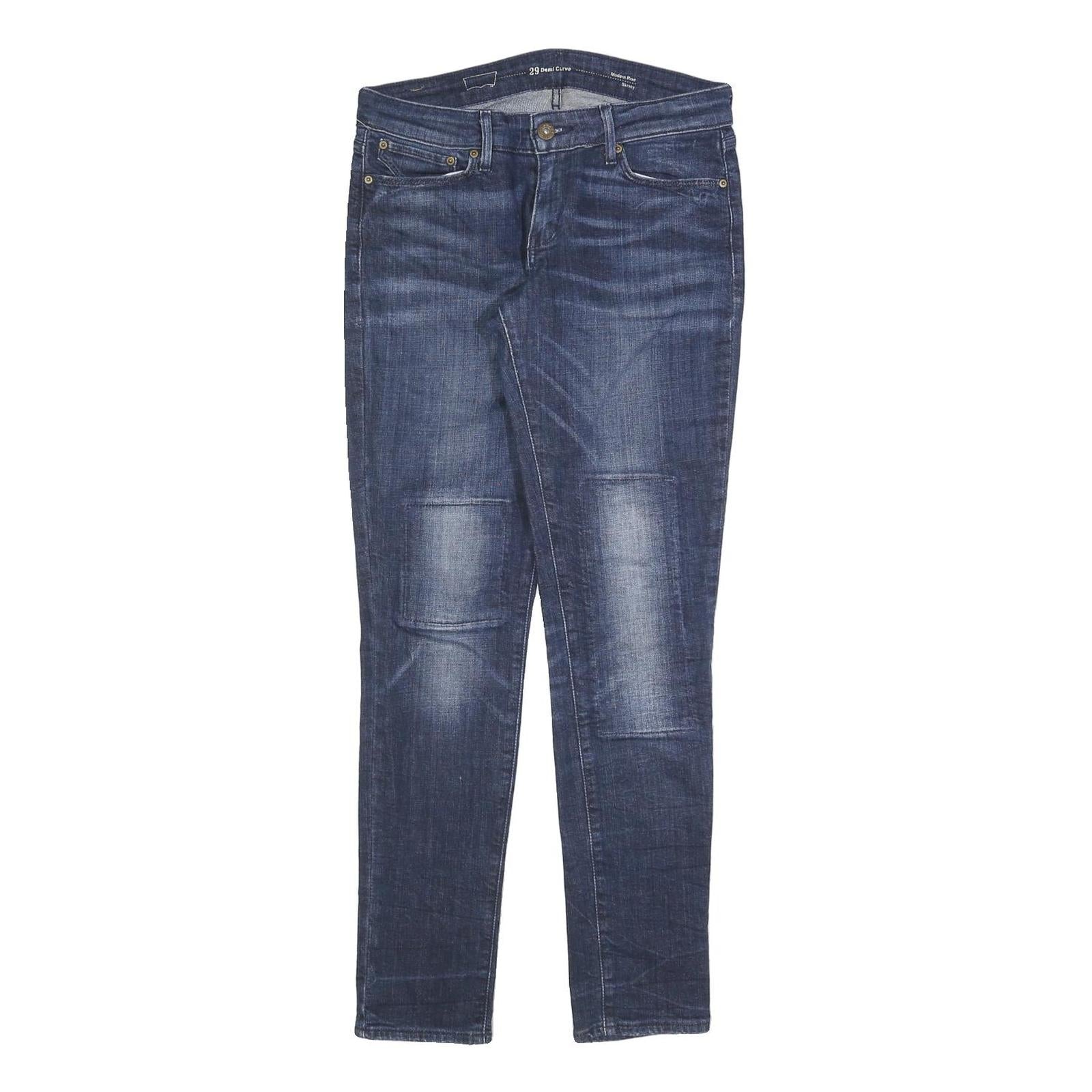 LEVI'S Womens Slim Blue Denim Jeans W29 L32 Stylish Comfortable Zip Closure Refurbished - N/A refurbished available on Cerqular