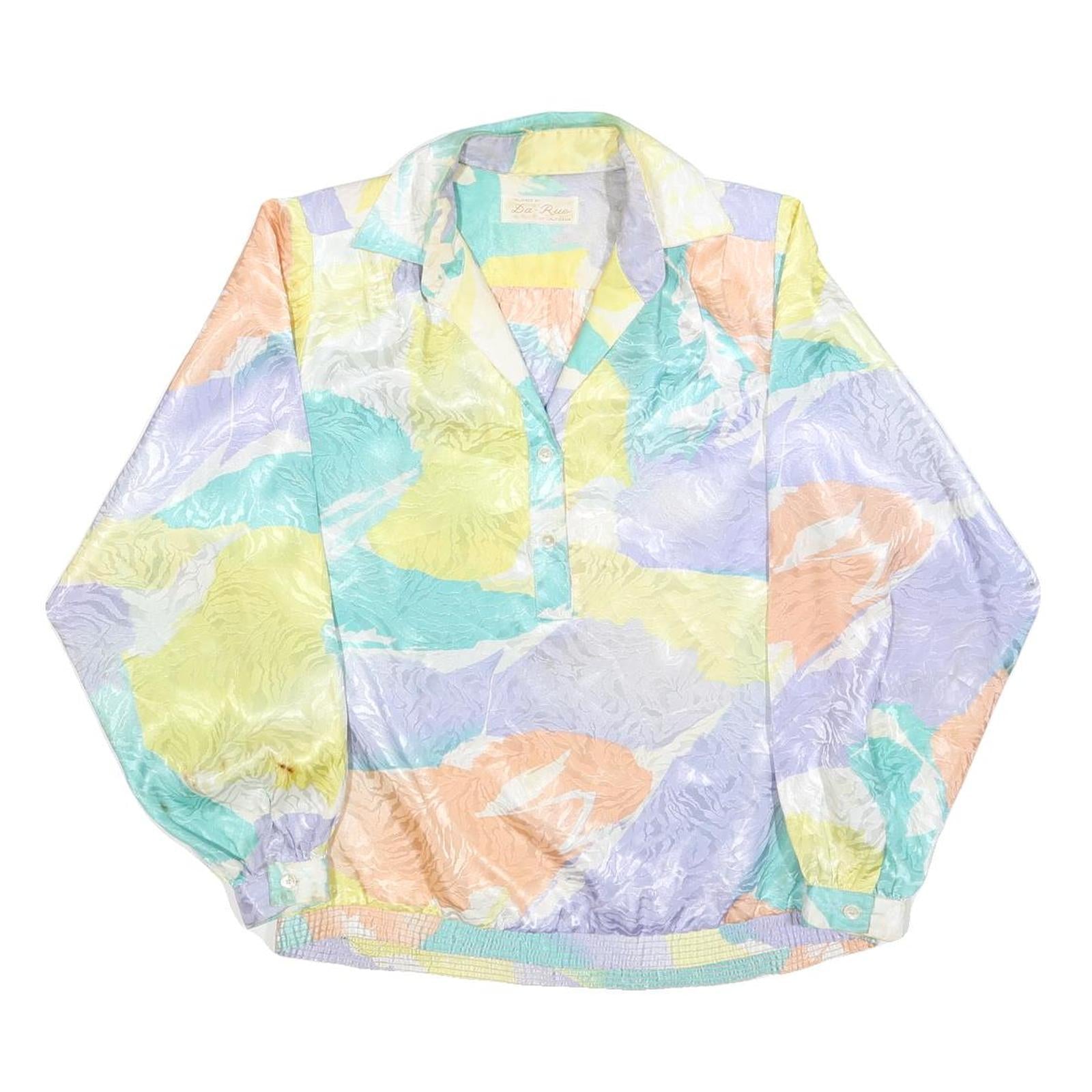 Buy DA-ROU Womens Pastel Colourblock Long Sleeve Collared Polyester Blend Top M Refurbished - $18.19 DA-ROU Womens Pastel Colourblock Long Sleeve Collared Polyester Blend Top M Refurbished - N/A refurbished available on Cerqular