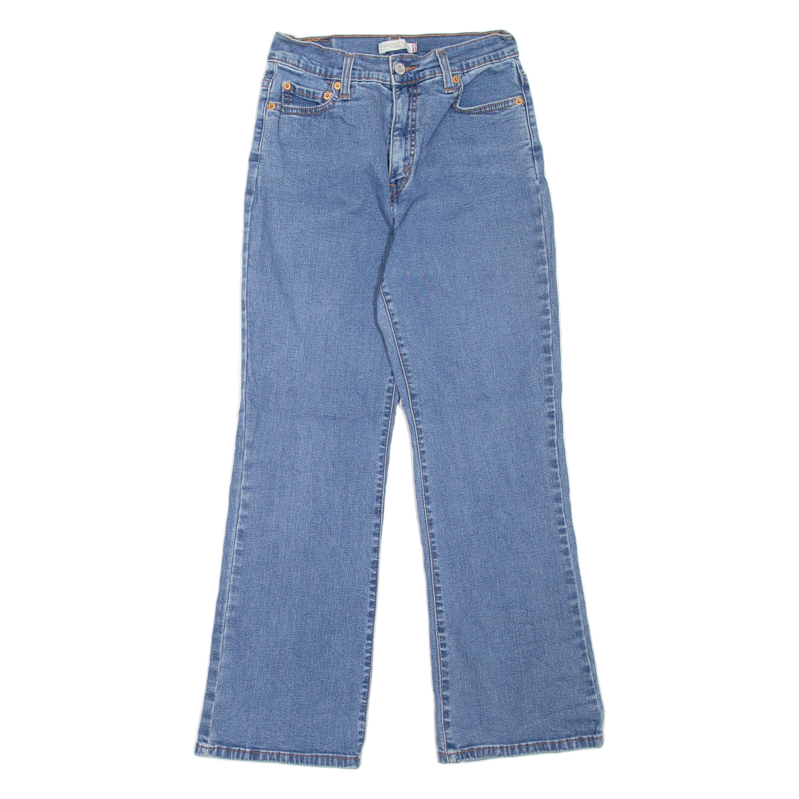 LEVI'S 512 Perfectly Slimming Womens Jeans Blue Regular Bootcut W25 L27 Refurbished - N/A refurbished available on Cerqular