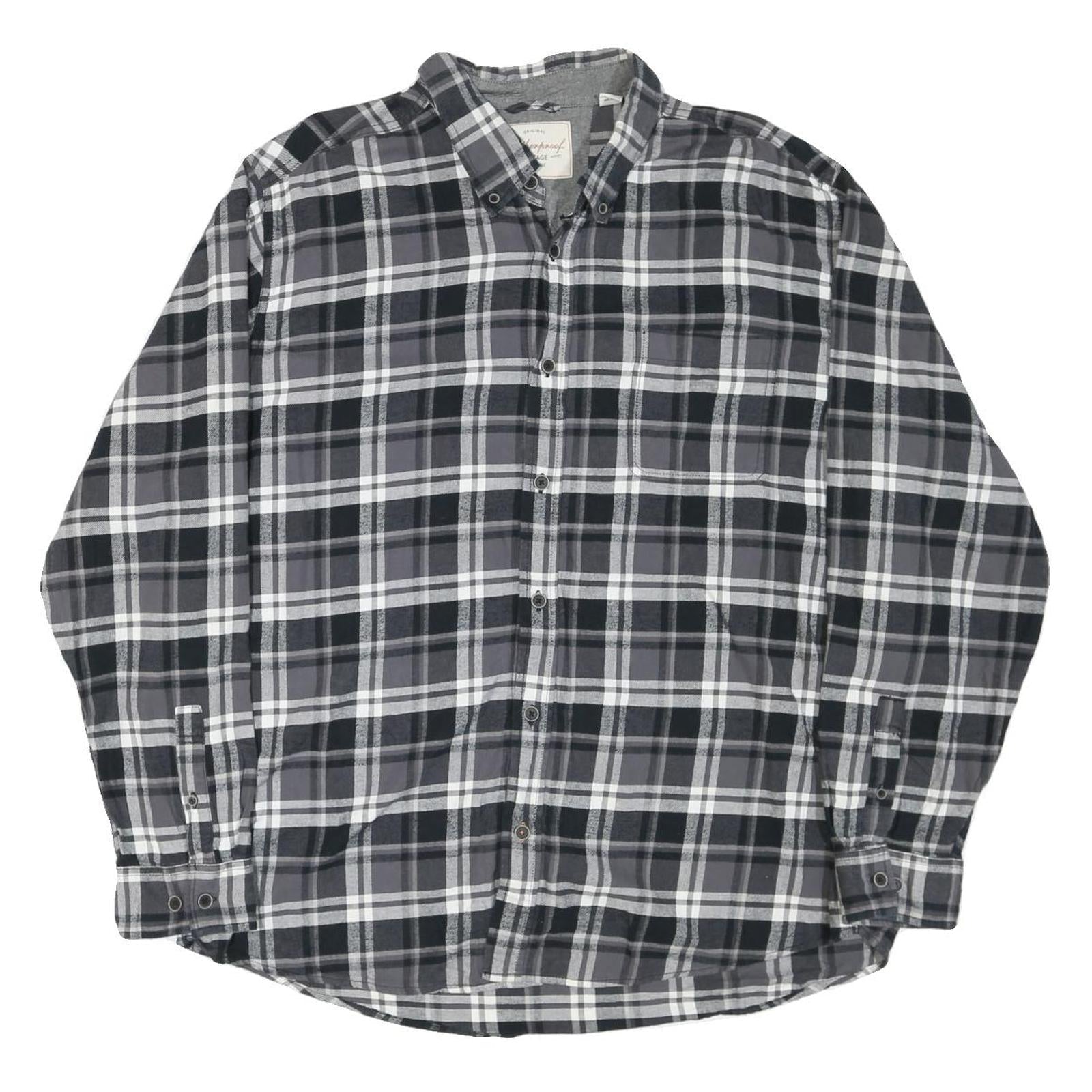 Buy WEATHERPROOF Mens Black & Grey Checked Shirt 2XL Cotton Blend Button Down Long Refurbished - $32.49 WEATHERPROOF Mens Black & Grey Checked Shirt 2XL Cotton Blend Button Down Long Refurbished - N/A refurbished available on Cerqular