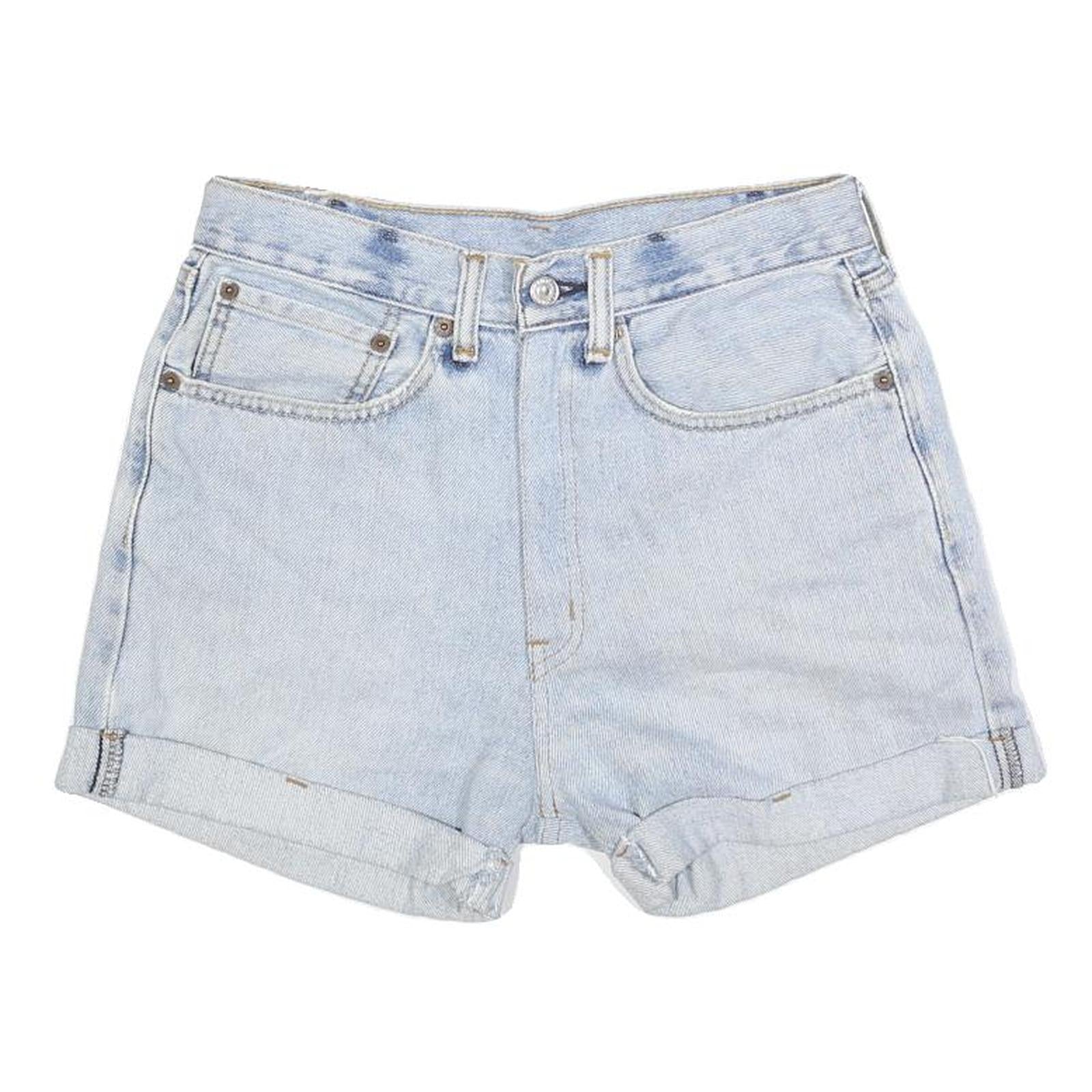 LEVI'S Womens Denim Blue Casual Shorts S W27 Classic Cotton Blend Summer Refurbished - N/A refurbished available on Cerqular