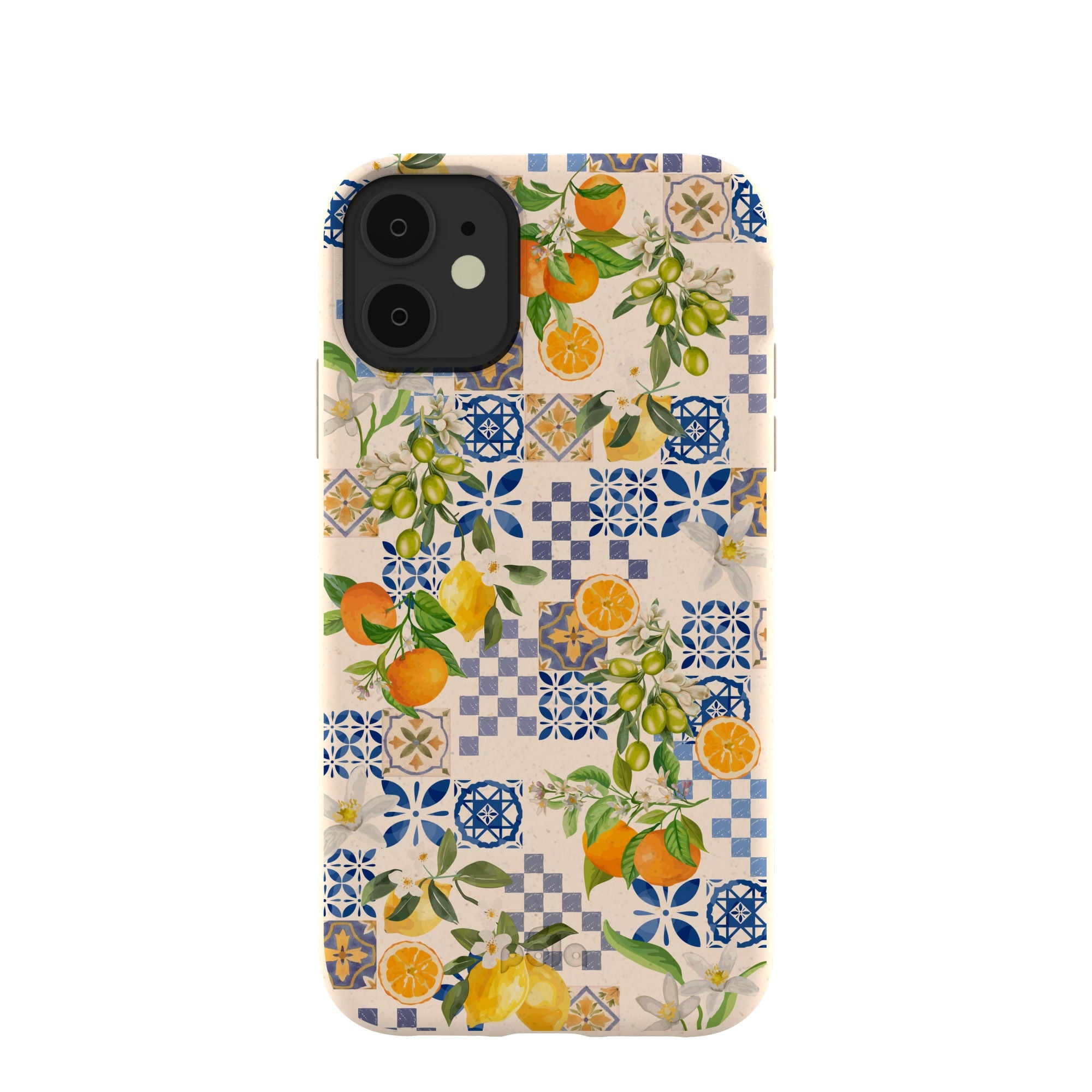 Seashell Amalfi Fruits iPhone 11 Case Refurbished - Pela Case refurbished available on Cerqular