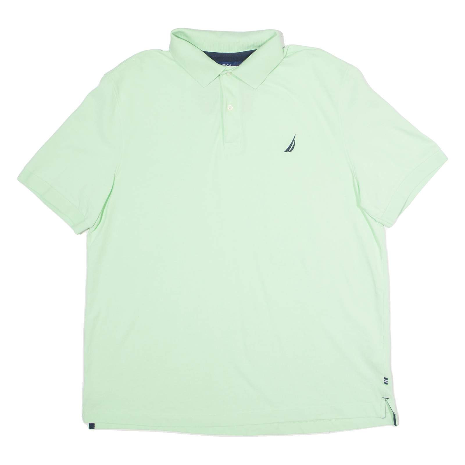 NAUTICA Mens Polo Shirt Green XL Refurbished - N/A refurbished available on Cerqular