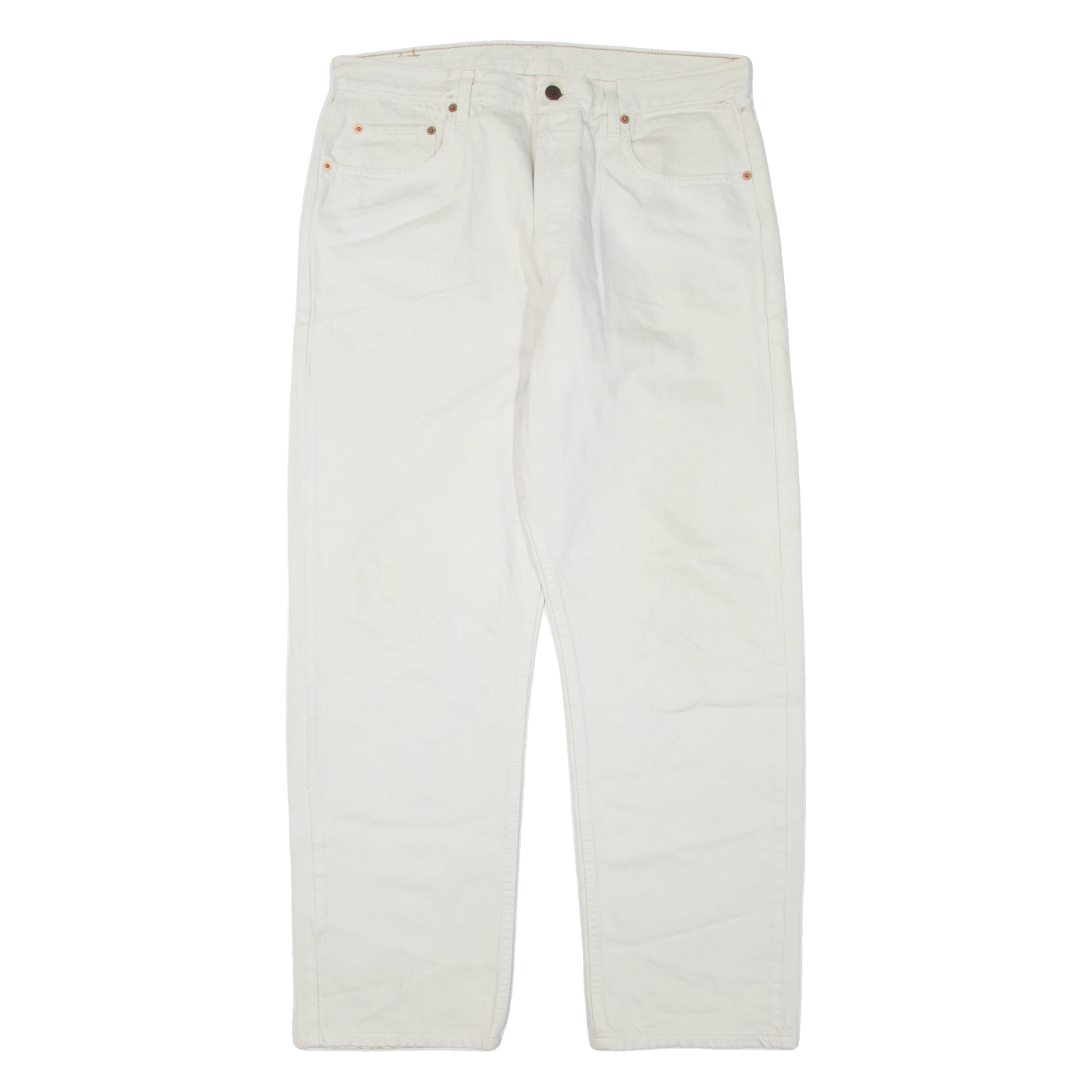 LEVI'S 618 02 Womens Jeans White Regular Straight W36 L30 Refurbished - N/A refurbished available on Cerqular
