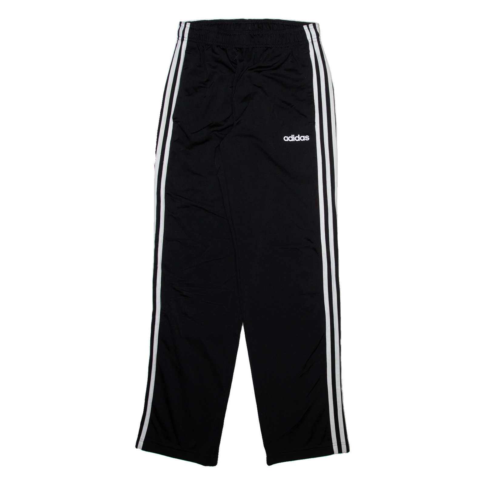 ADIDAS Mens Track Pants Black Straight S W24 L31 Refurbished - N/A refurbished available on Cerqular