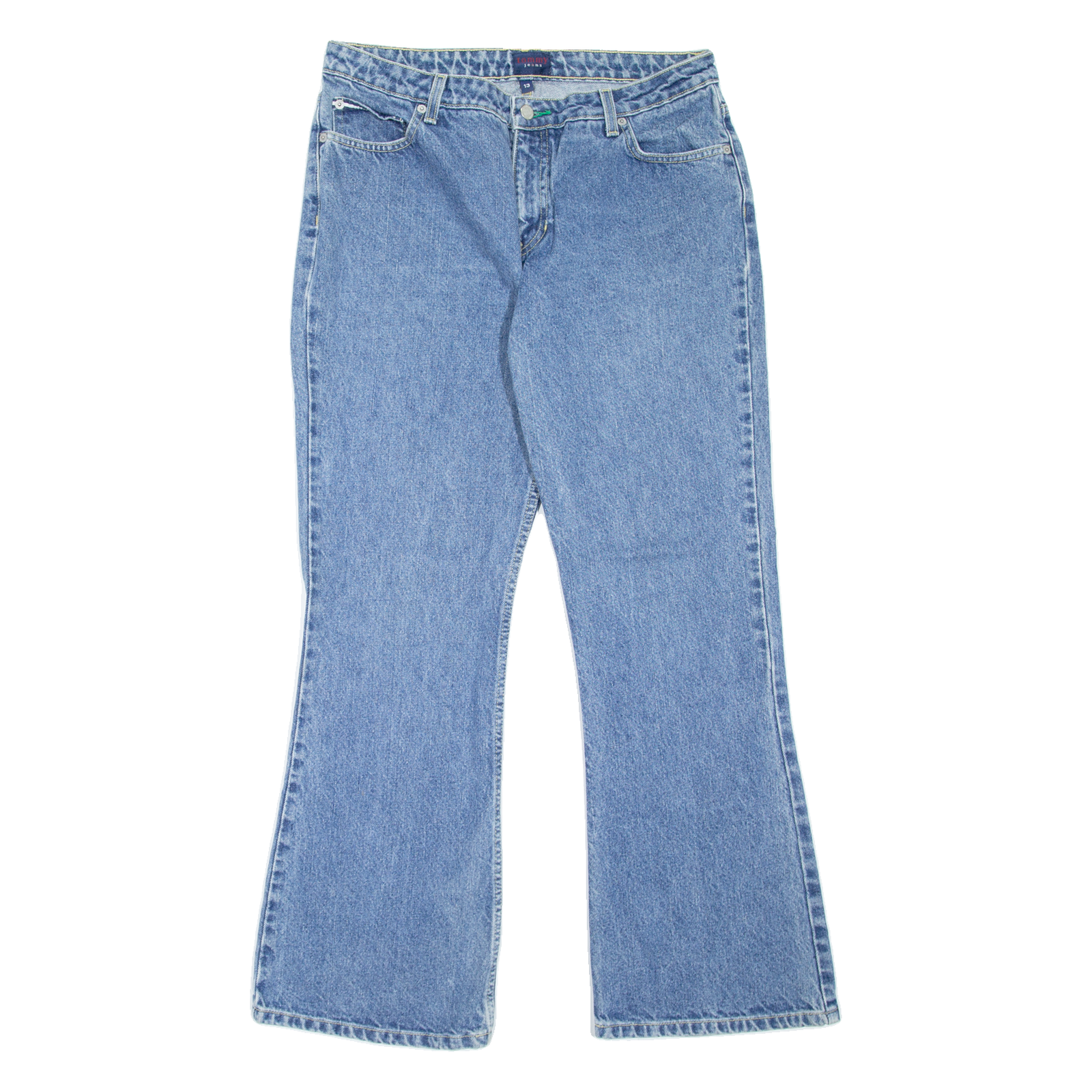 TOMMY JEANS Womens Jeans Blue Regular Bootcut W32 L29 Refurbished - N/A refurbished available on Cerqular