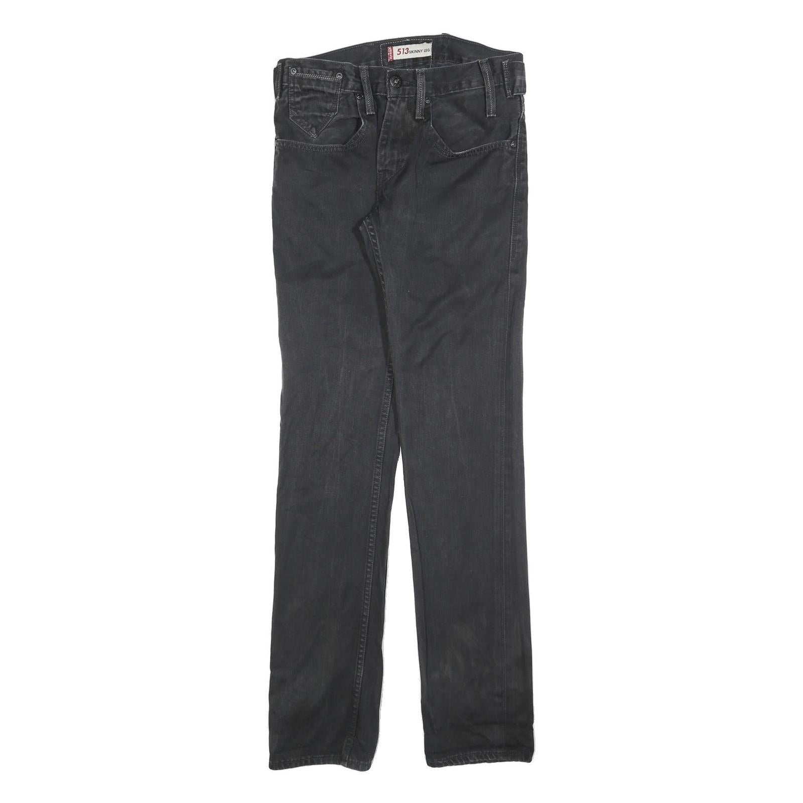 Buy LEVI'S 513 Mens Jeans Black Slim Skinny Leg Denim Medium W28 L32 Zip Closure Refurbished - $37.69 LEVI'S 513 Mens Jeans Black Slim Skinny Leg Denim Medium W28 L32 Zip Closure Refurbished - N/A refurbished available on Cerqular