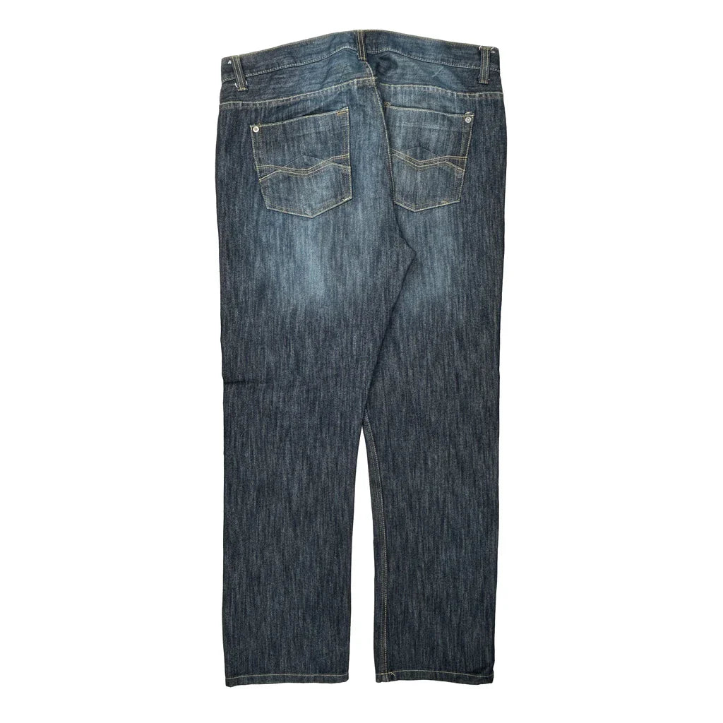 Pacific & Co Jeans - 38W 31L Blue Cotton Blend Refurbished - Thrifted (note: this is a term often used to describe second- refurbished available on Cerqular