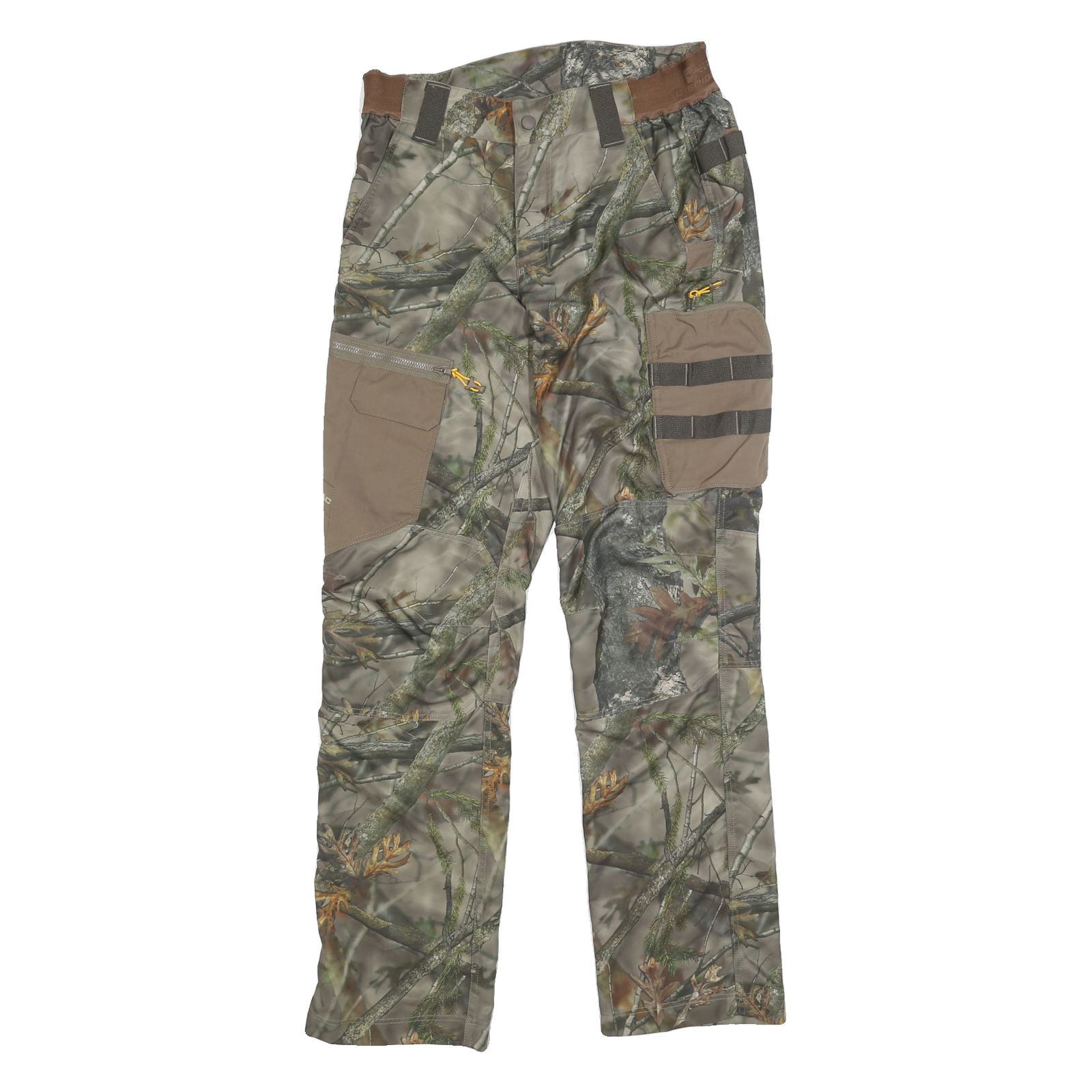 SOLOGNAC Mens Polyester Blend Camouflage Slim Straight Trousers W30 L30 Outdoor Refurbished - N/A refurbished available on Cerqular