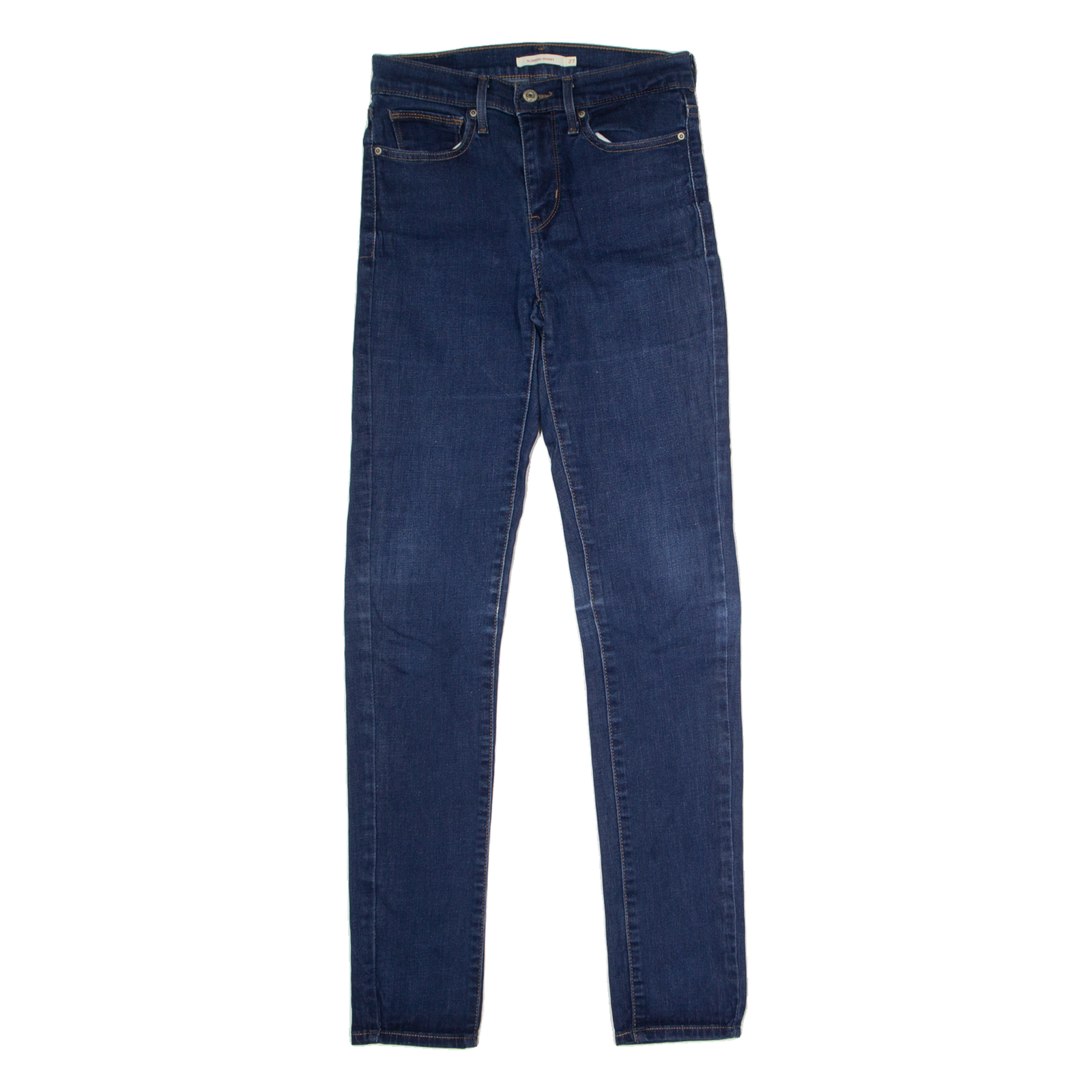 LEVI'S Womens Jeans Blue Slim Skinny W27 L32 Refurbished - N/A refurbished available on Cerqular