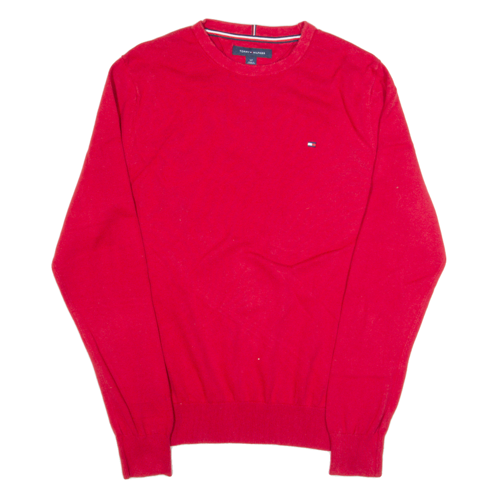 Buy TOMMY HILFIGER Mens Jumper Red Tight Knit S Refurbished - $36.39 TOMMY HILFIGER Mens Jumper Red Tight Knit S Refurbished - N/A refurbished available on Cerqular