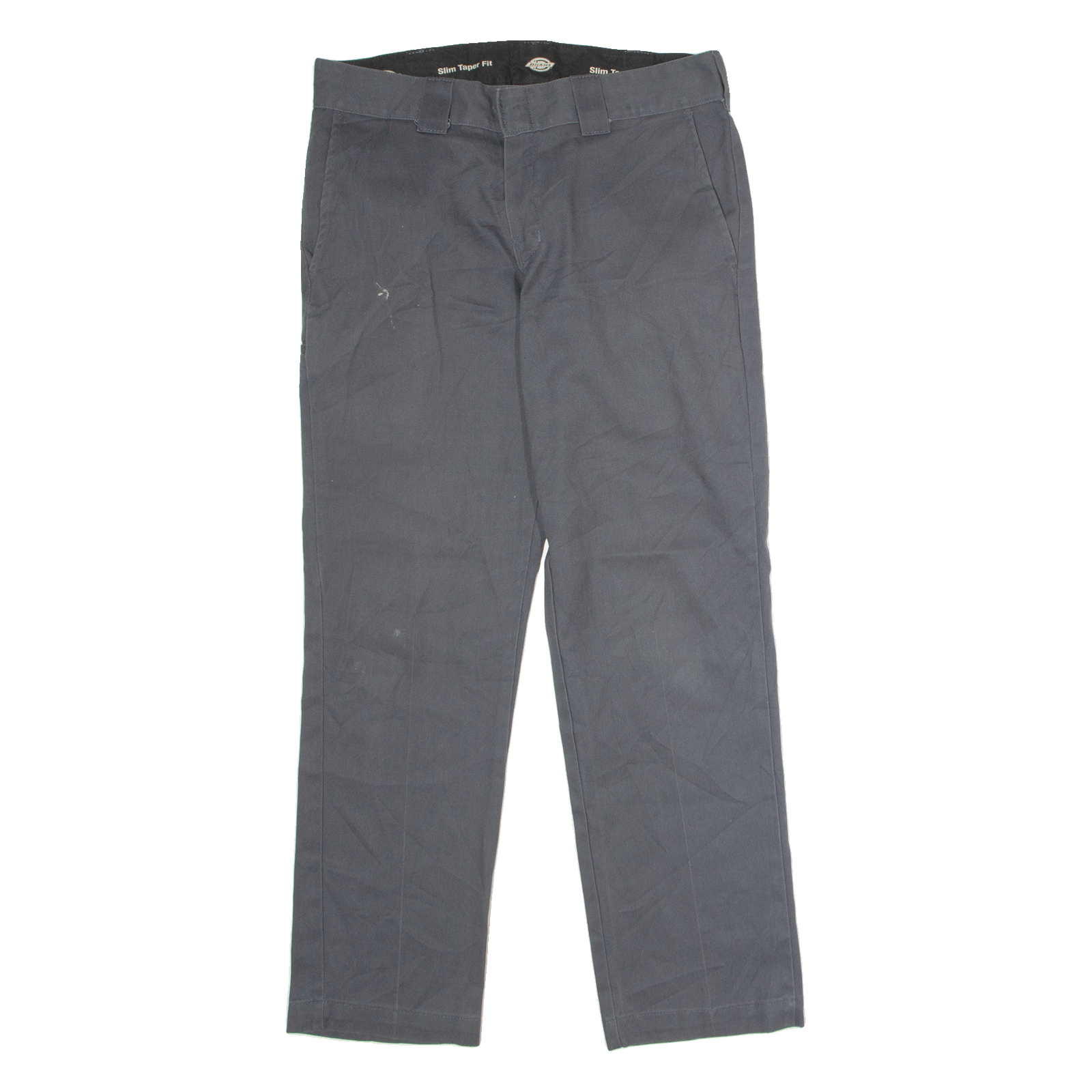 DICKIES Flex Workwear Mens Twill Trousers Grey Slim Tapered W32 L30 Refurbished - N/A refurbished available on Cerqular