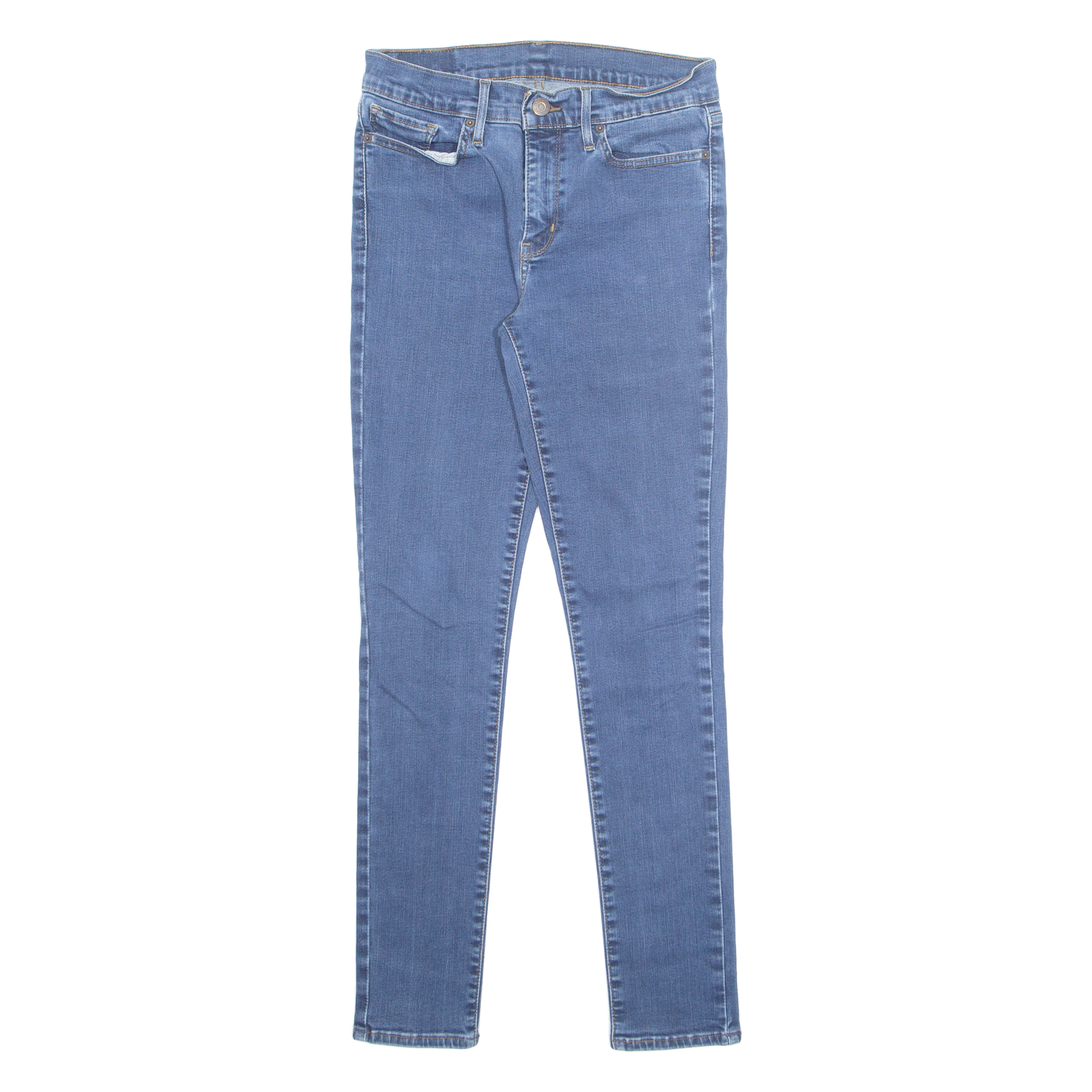 LEVI'S Womens Jeans Blue Slim Skinny W27 L30 Refurbished - N/A refurbished available on Cerqular